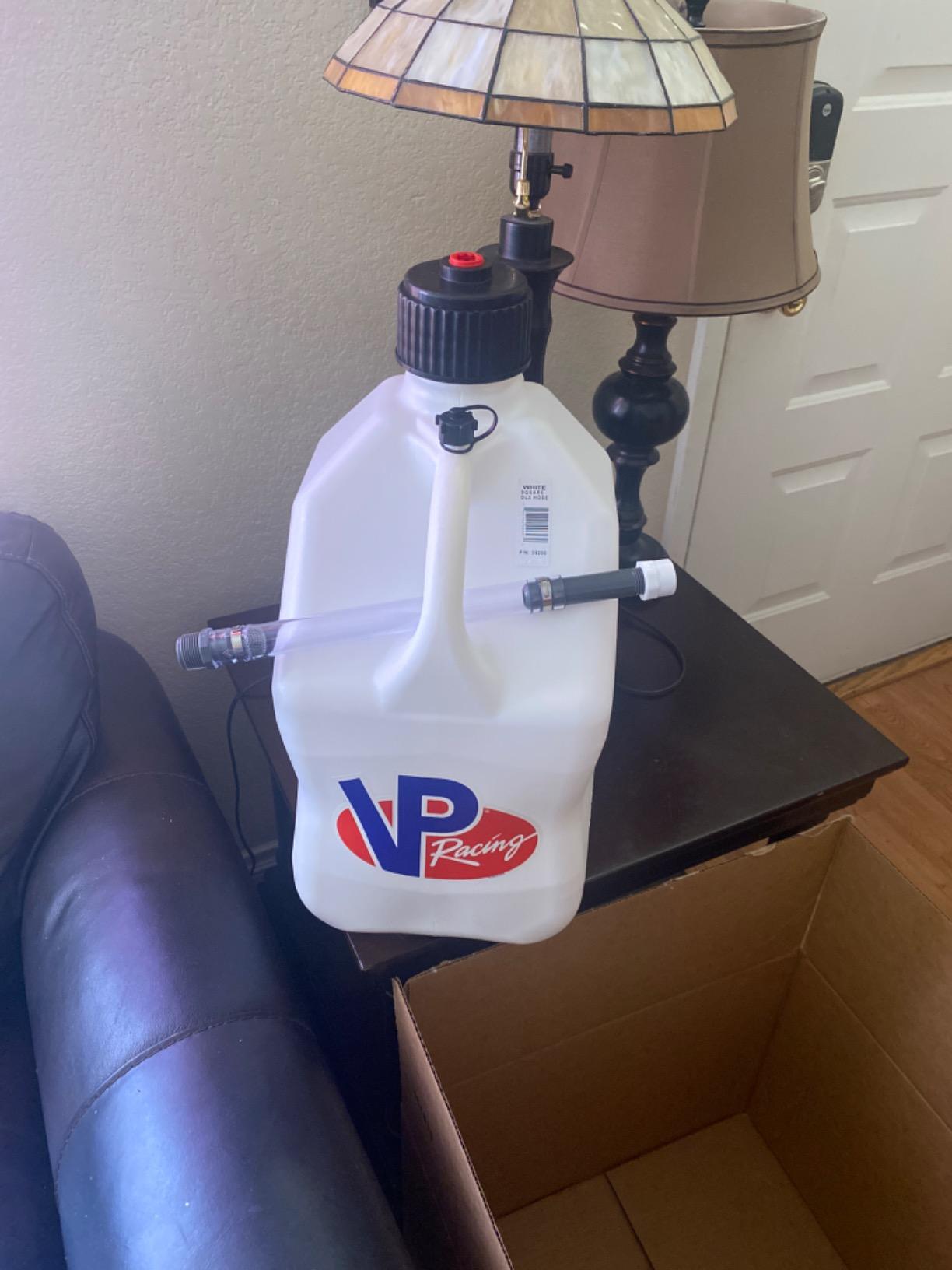 VP Racing 5.5 Gallon Motorsport Container White and Deluxe Hose customer photo 1
