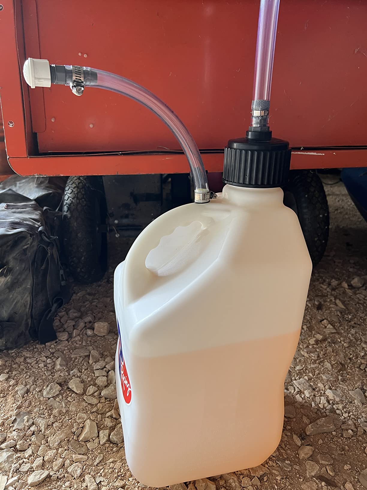 VP Racing 5.5 Gallon Motorsport Container White and Deluxe Hose customer photo 2