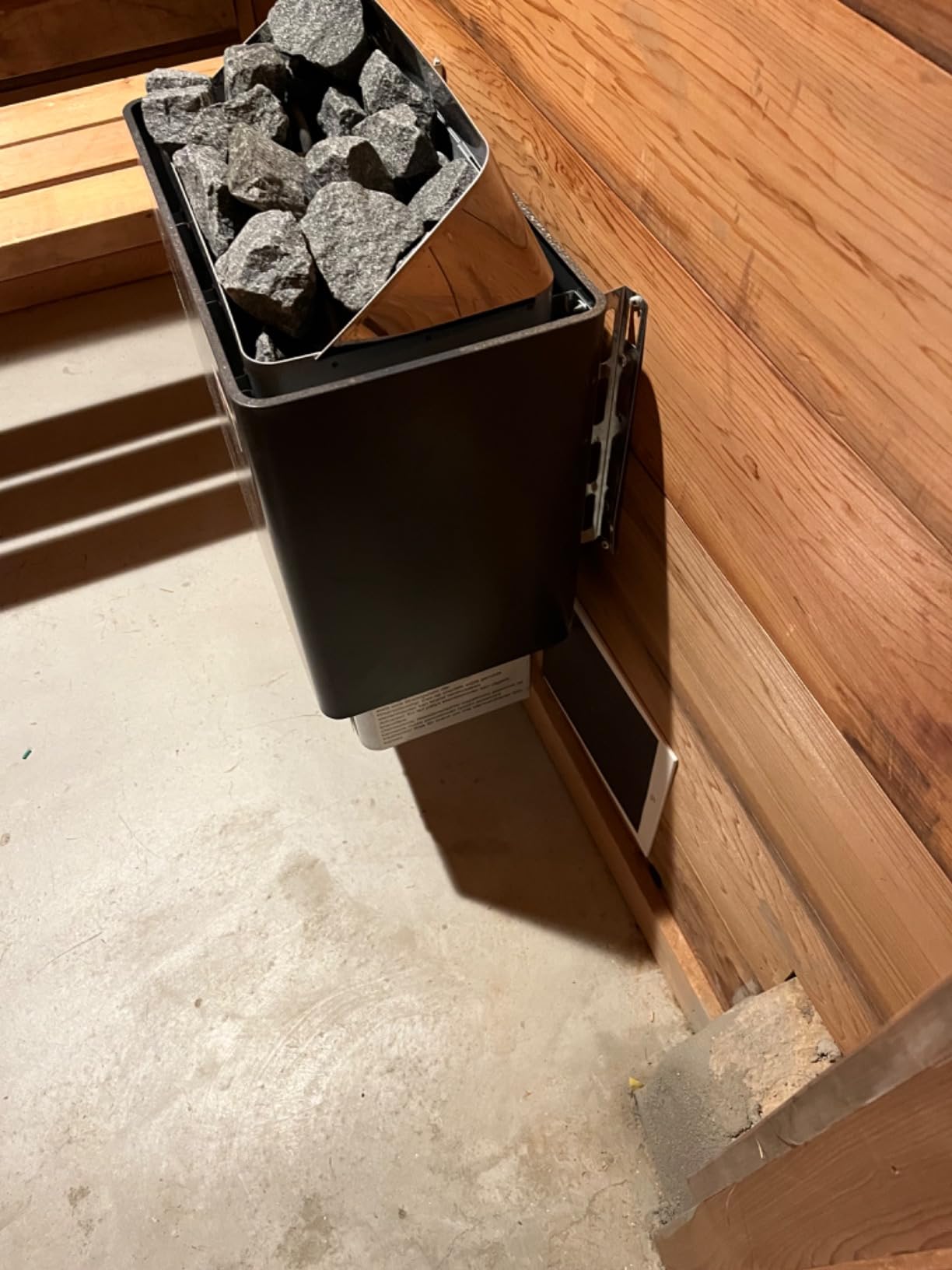 The Sauna Place 25 LB Box of Replacement Sauna Heater Stones, Sourced from Finland customer photo 1