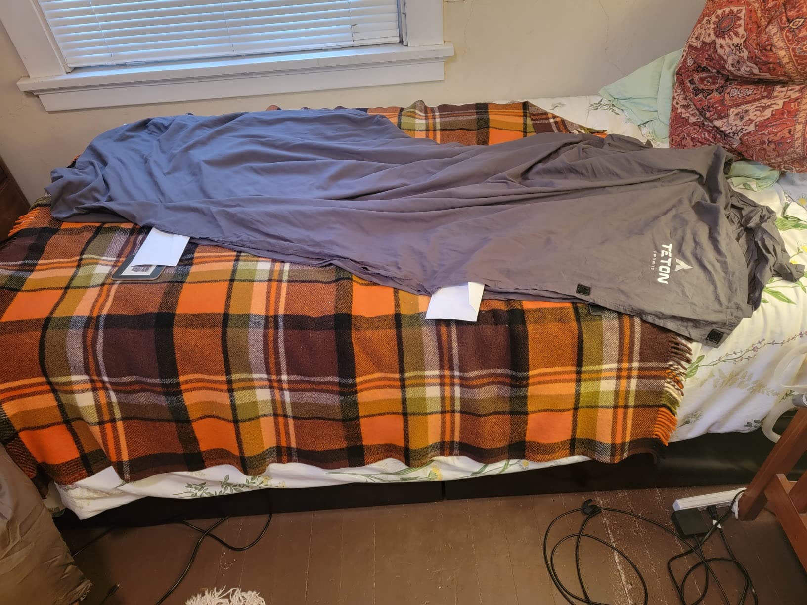 Teton Sleeping Bag Liner; A Clean Sheet Set Anywhere You Go; Perfect for Travel, Camping, and Anytime You're Away from Home Overnight; Machine Washable; Travel Sheet Set for Your Sleeping Bag customer photo 2