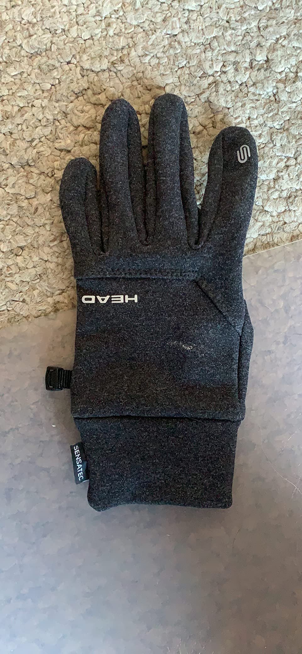 HEAD Men's Ultrafit Multi-Sport Running Gloves, High Grip Silicone, Touchscreen Compatible customer photo 1