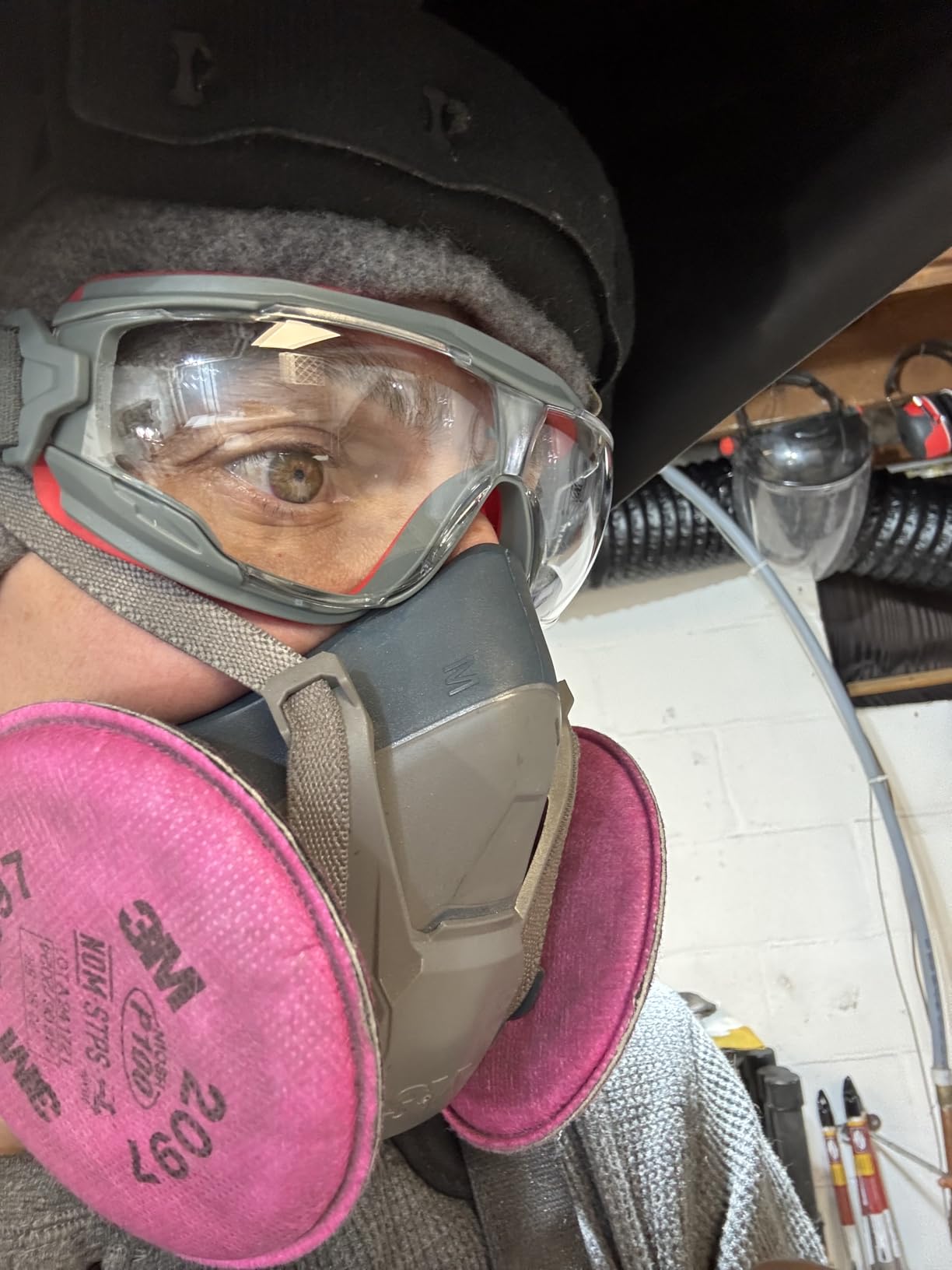 3M GoggleGear 500 Series GG501SGAF, Clear, Scotchgard Anti-fog Lens, 1 Pair customer photo 1