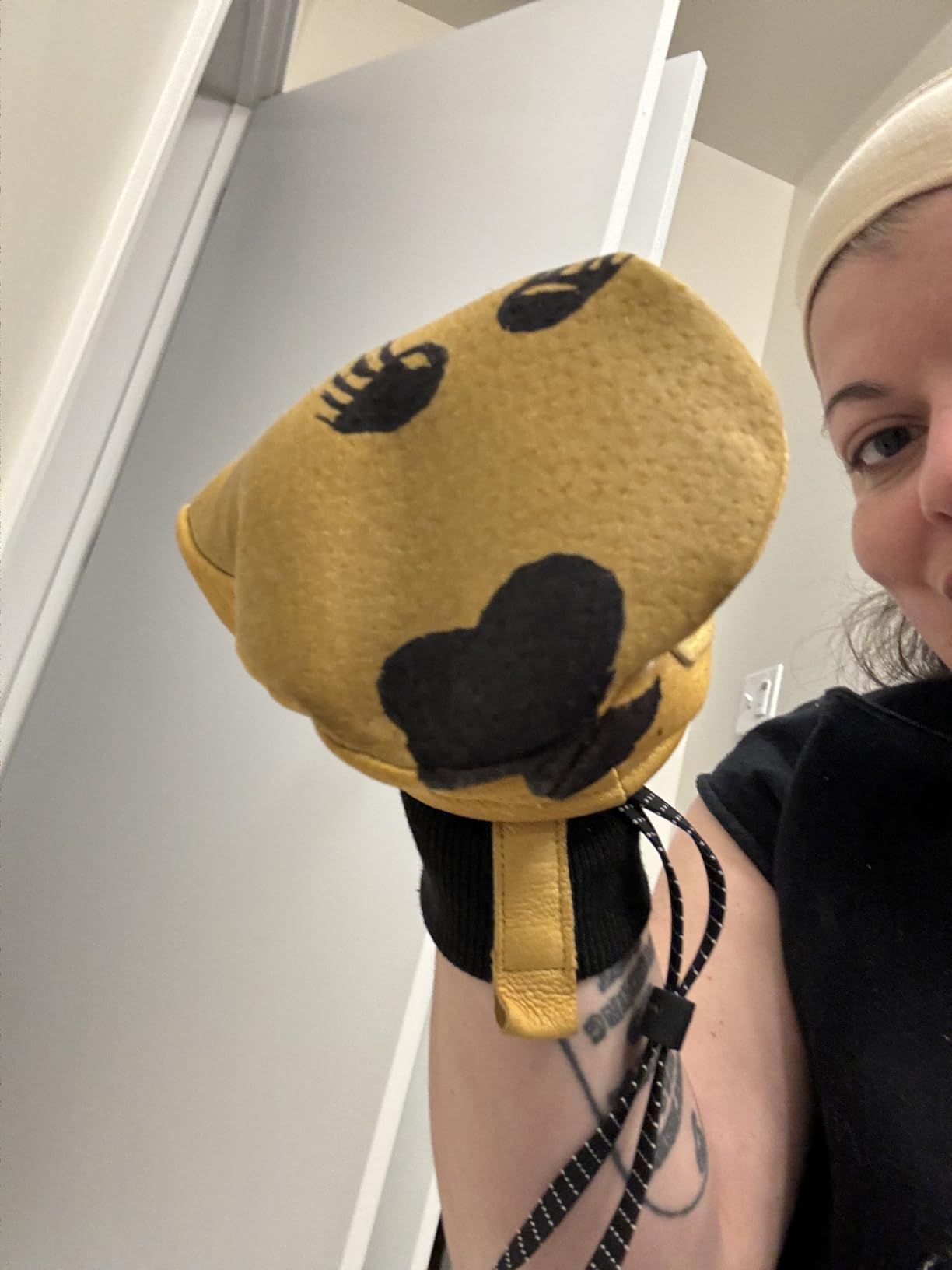 Kinco Premium Leather Work and Ski Mitt with Nikwax Waterproof Wax customer photo 2
