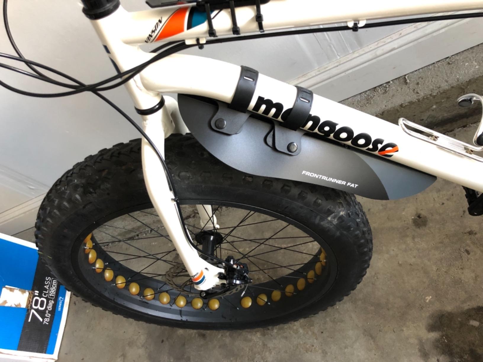 Axiom Frontrunner Fat Bike Front Fender, Black customer photo 1