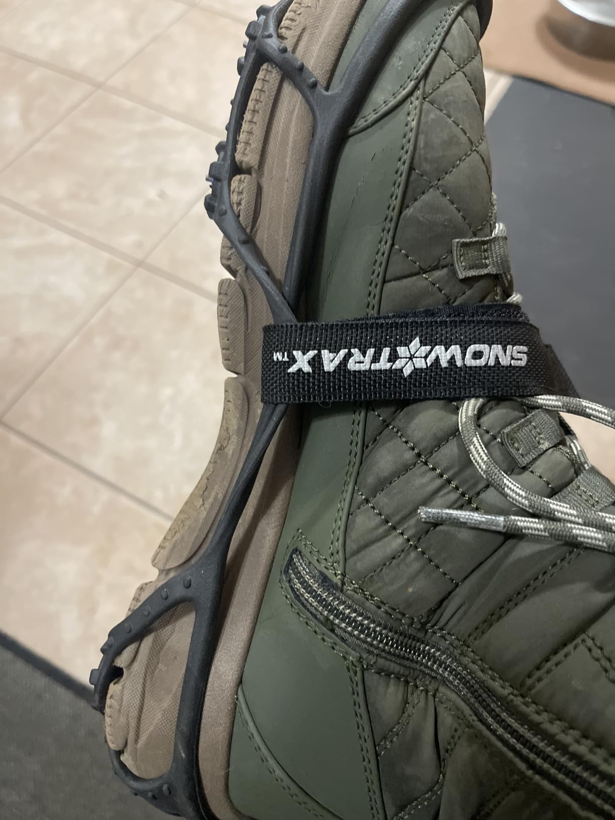 Yaktrax Spikes - Tungsten Carbide customer photo 2