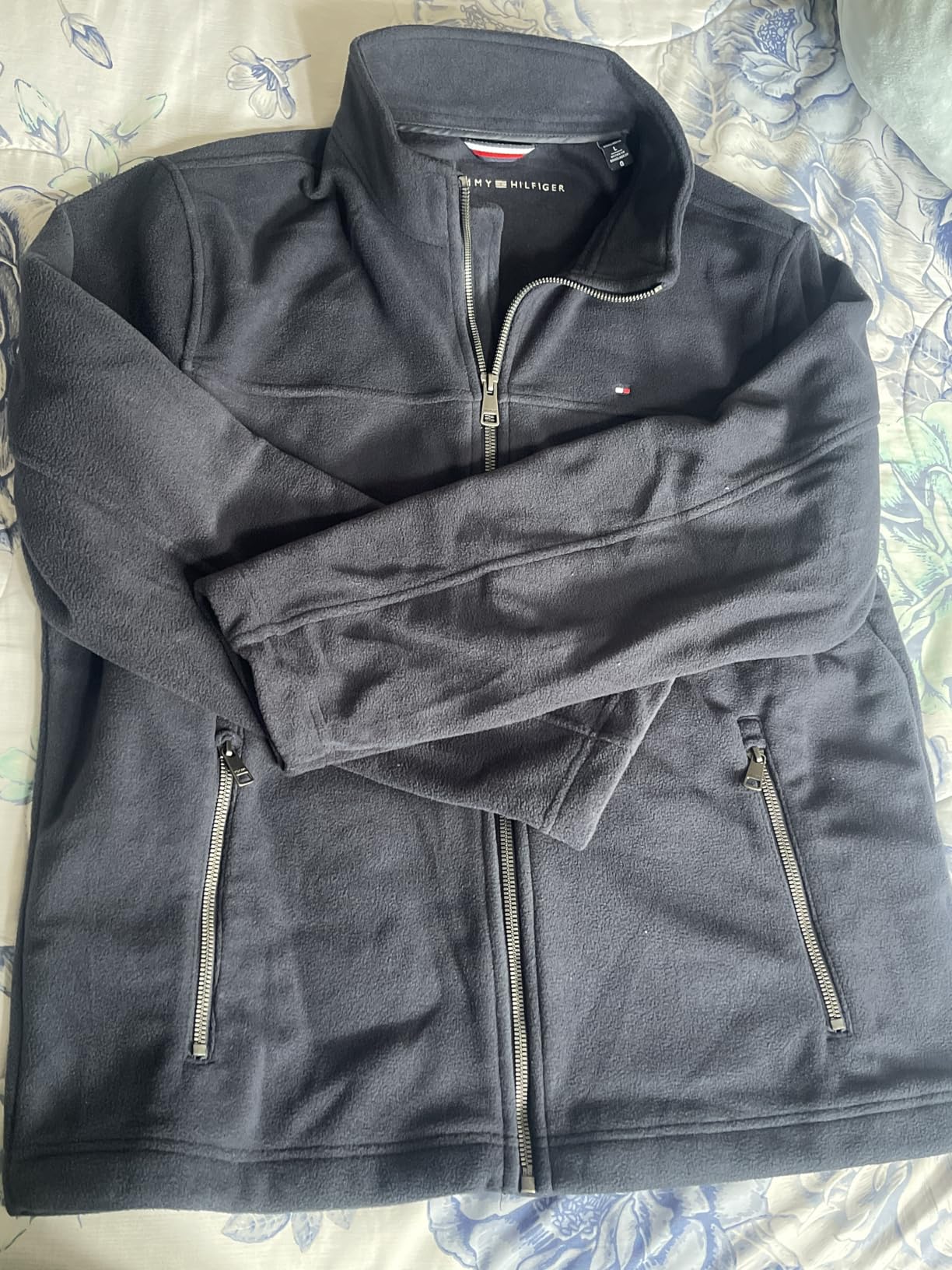 Tommy Hilfiger Men's Classic Zip Front Polar Fleece Jacket customer photo 2