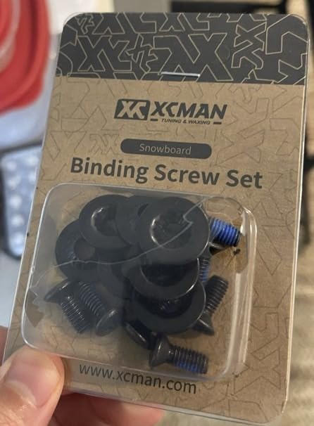 XCMAN Snowboard Binding Screw Set M6x16mm - 8pcs customer photo 2