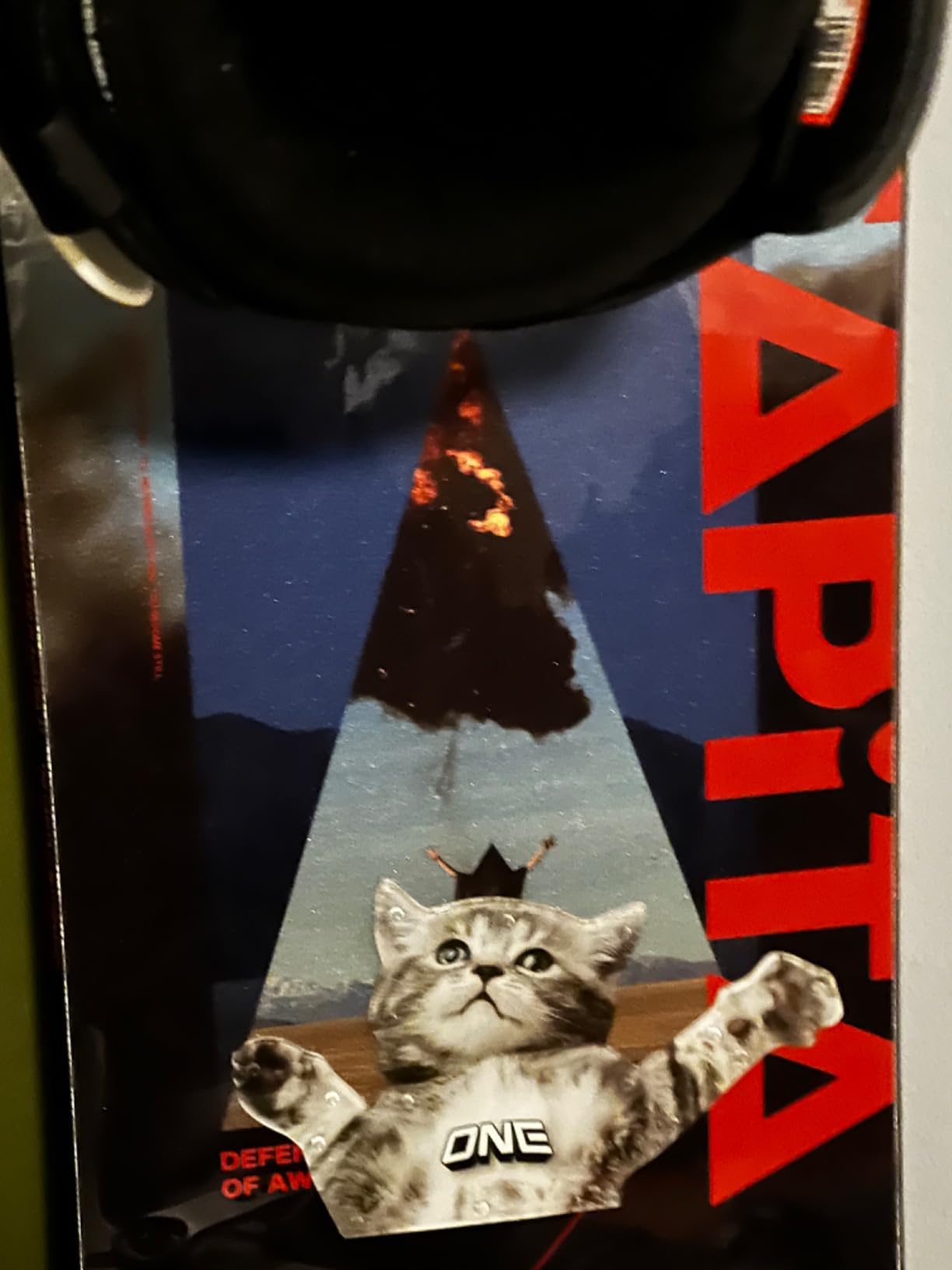 One Mfg Flying Cat Snowboard Stomp Pad customer photo 2