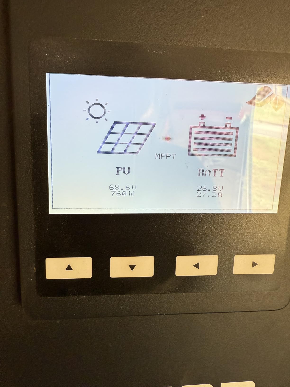 Renogy Solar Charge Controller Rover 20A 12V/24V Auto DC Input MPPT - Adjustable LCD for Gel Sealed Flooded Lithium Batteries customer photo 1