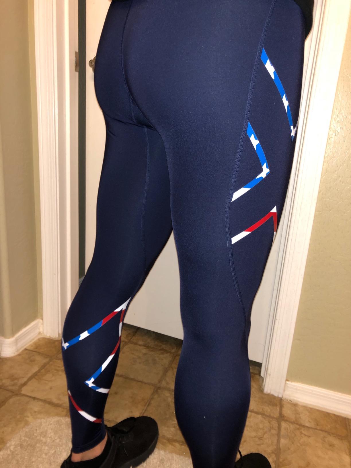 2XU Men's Core Compression Tights, PWX Legging for Running, Training & Gym customer photo 2