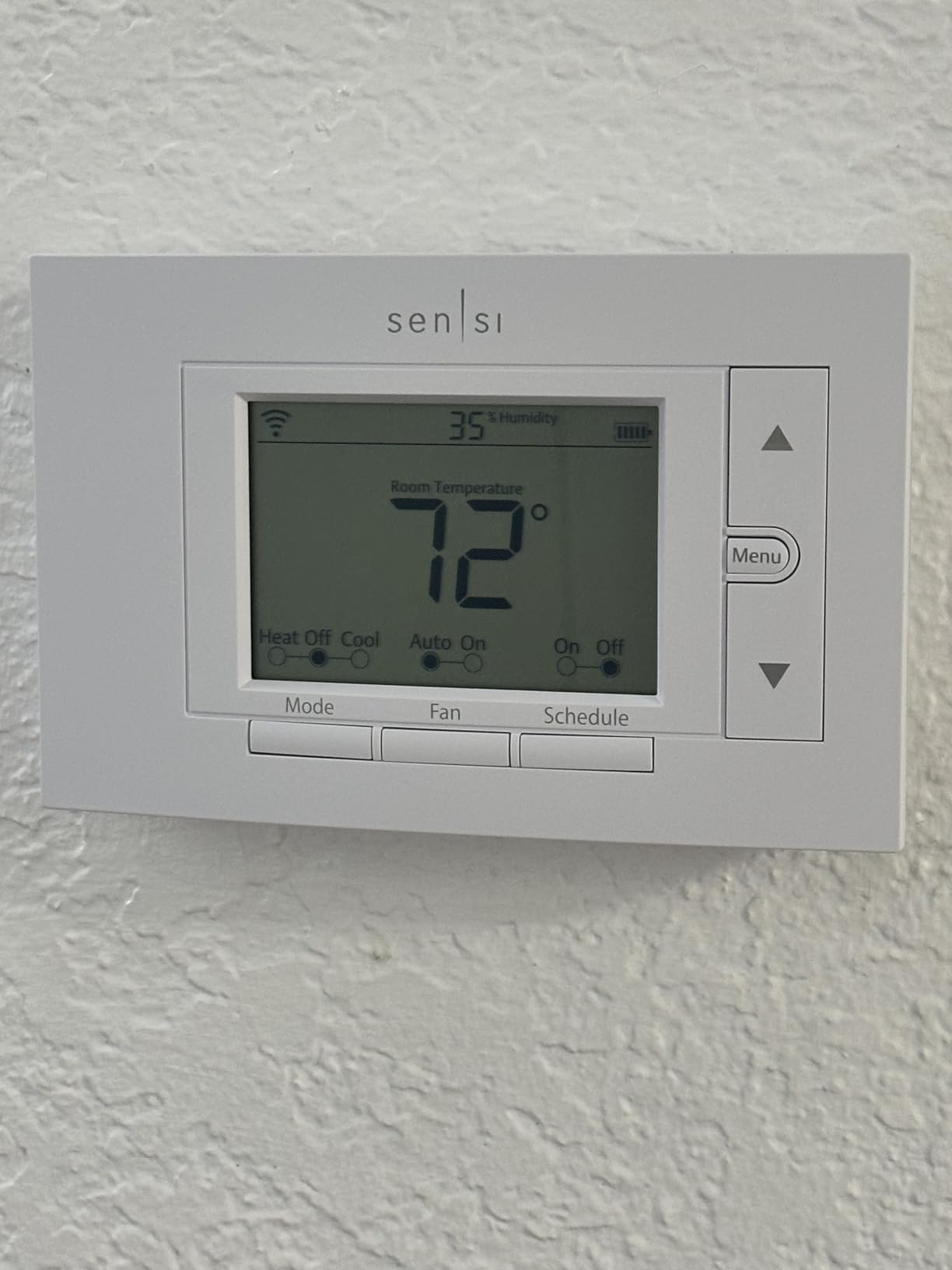 Emerson Sensi Wi-Fi Smart Thermostat for Smart Home, DIY, Works With Alexa, Energy Star Certified, ST55 customer photo 2