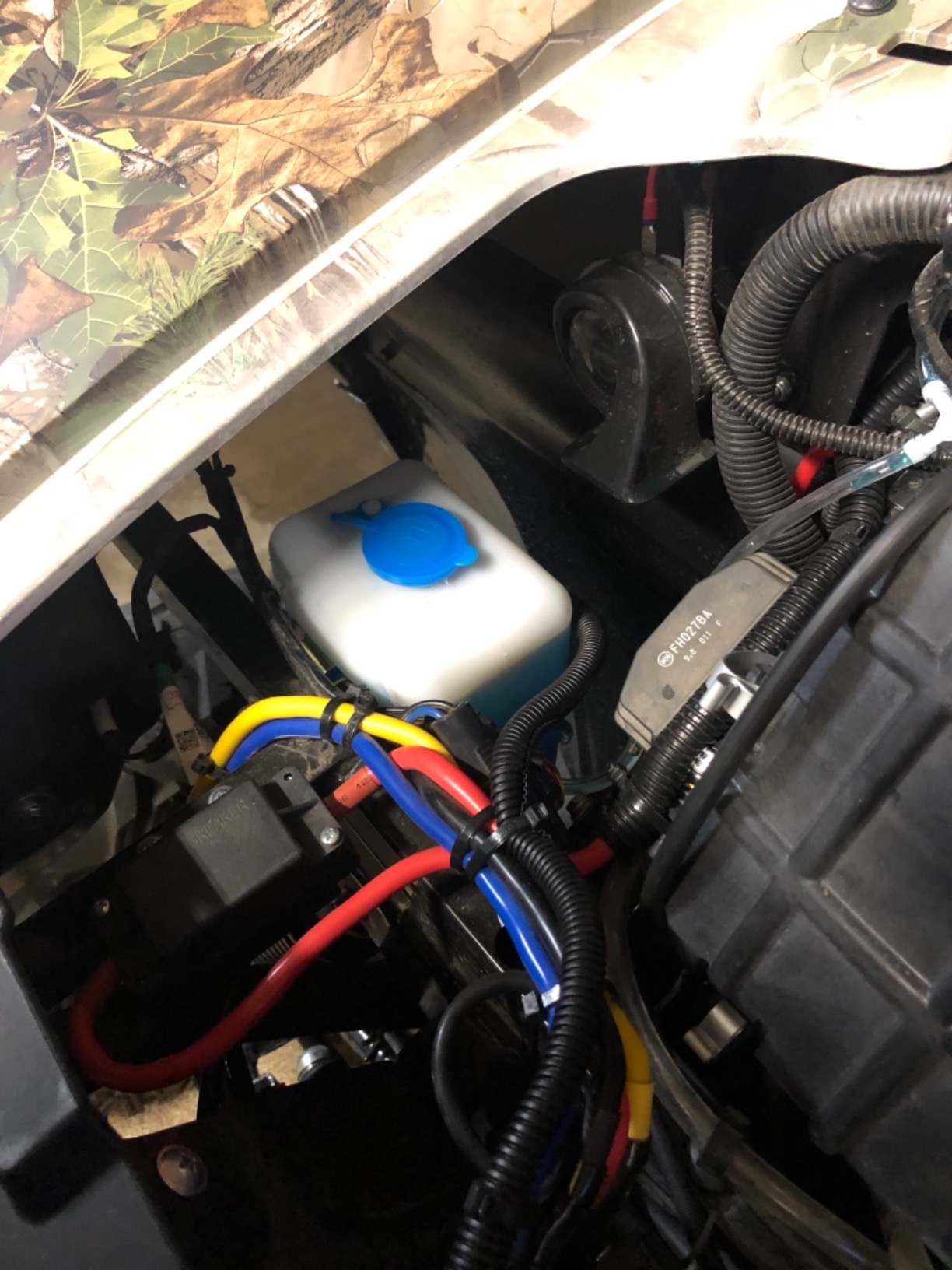 Wadoy Universal Windshield Washer Pump Reservoir Kit 99300 Fluid Reservoir Tank Bottle with Pump customer photo 5