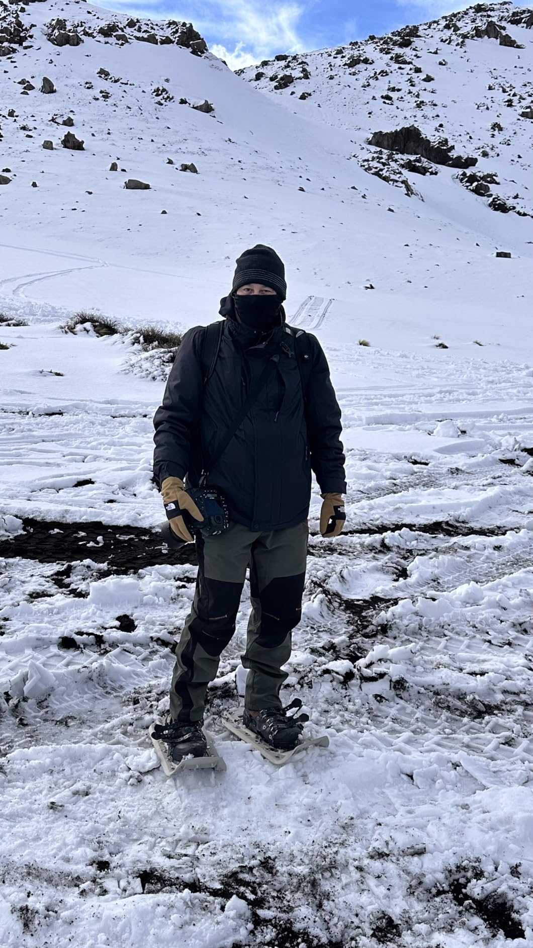 Men's Snow Ski Hiking Pants Waterproof Winter Fleece Lined Pants Camping Skiing Ice Fishing Pants with Belt customer photo 2
