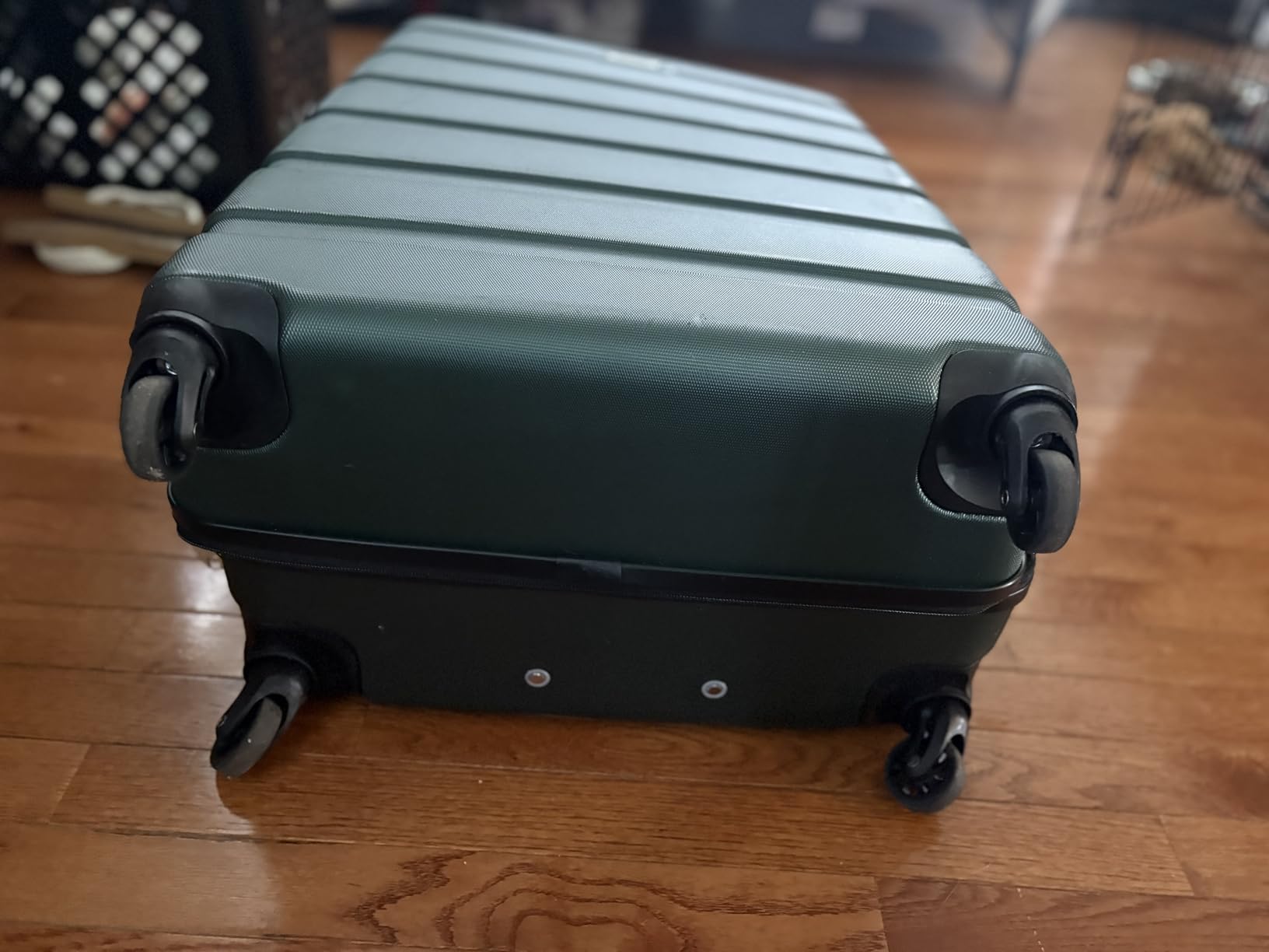 Coolife Luggage 3 Piece Set, Lightweight Durable Hardshell Suitcase set with 360 Spinner Wheels, TSA-approved Lock, Checked Family Travel Luggage sets, 20/24/28 Inch, Navy customer photo 1
