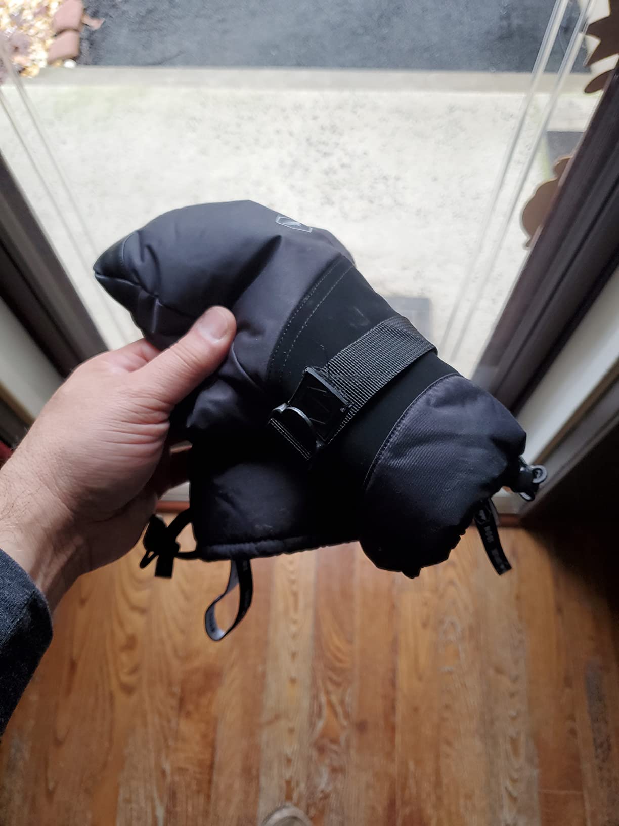 Ski Mittens - Waterproof Mittens for Men & Women - Insulated Winter Gloves - Palm Grip Skiing Accessories customer photo 2