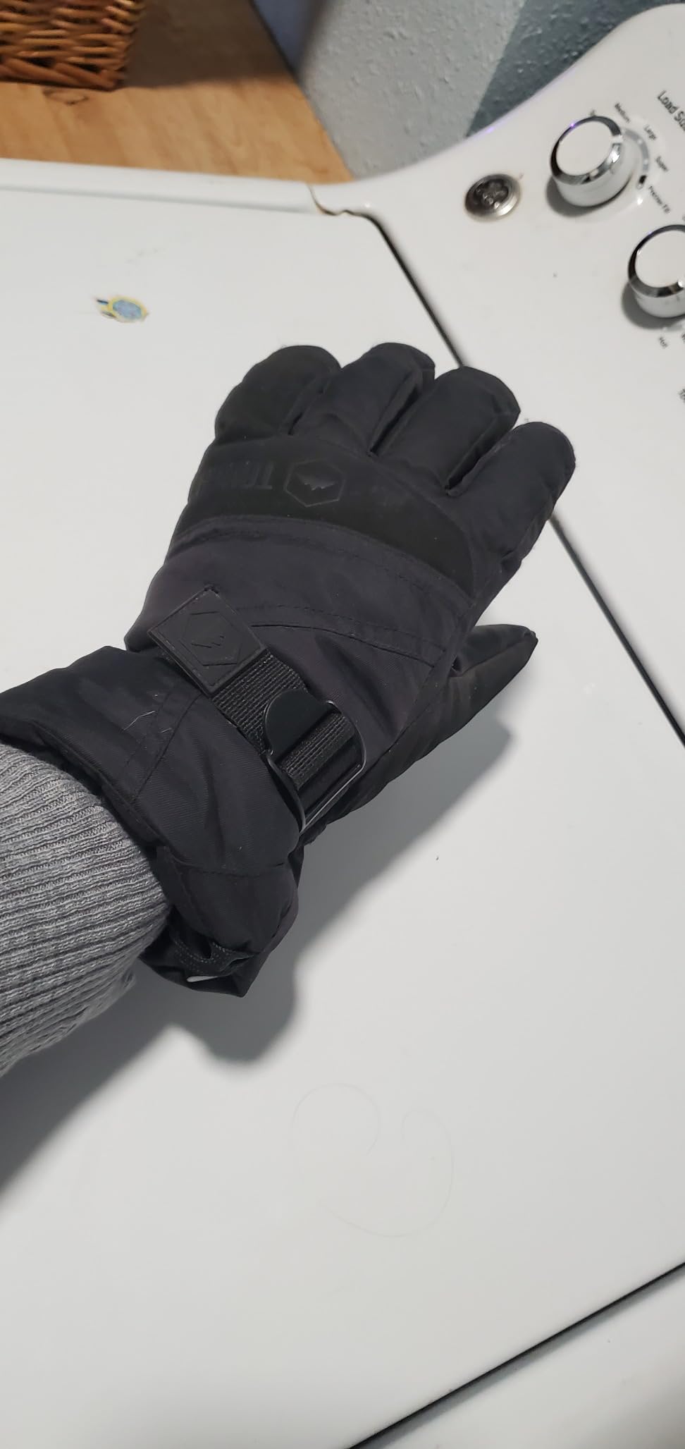 Waterproof Gloves Women - Ski Gloves Men - Warm for Winter Cold Weather Snow & Snowboarding - Men's Women's customer photo 2