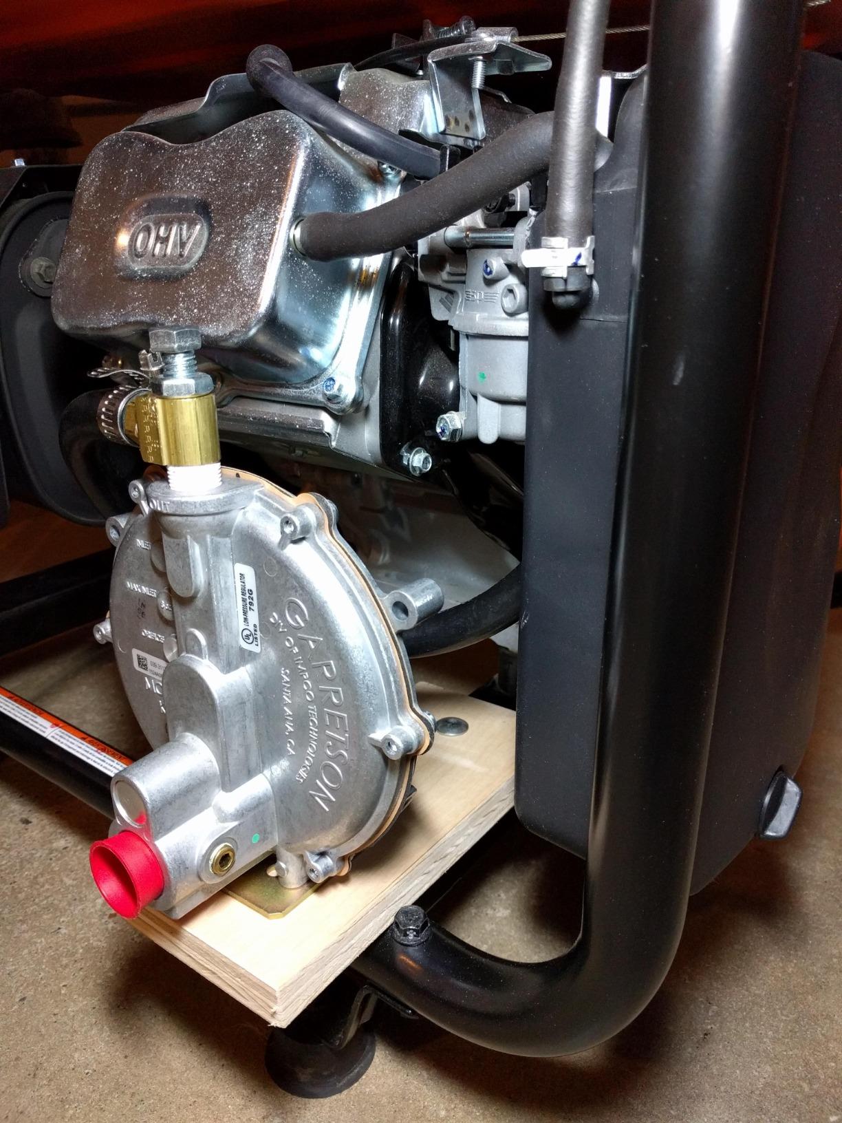 Tri-Fuel Conversion Kit for GP5500 Generators (Propane, Natural Gas, Gasoline) customer photo 2