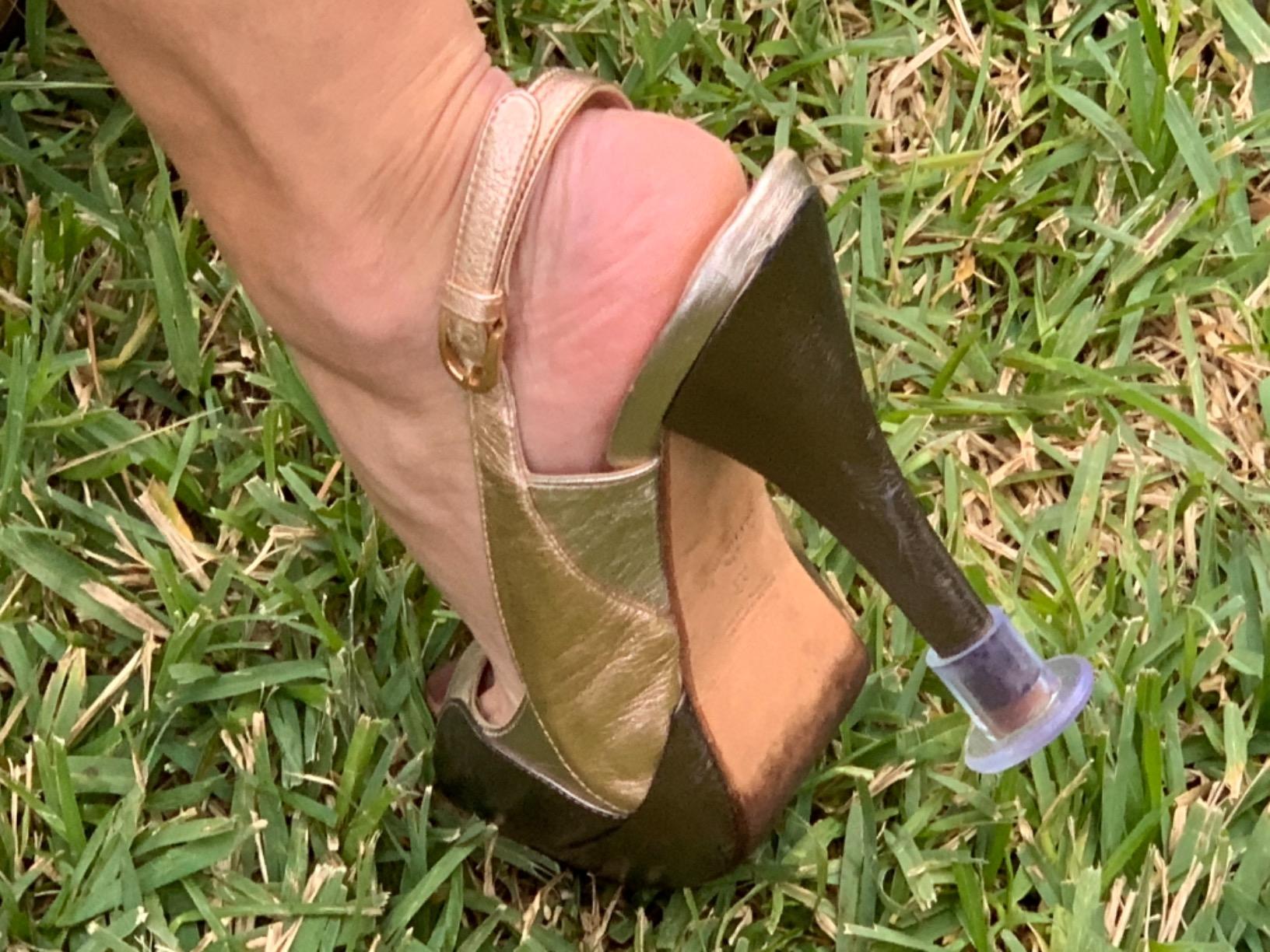 9 Pairs Clear High Heel Protectors Heel Stoppers for Wedding Mates Bridesmaid (Small/Middle/Large) customer photo 1