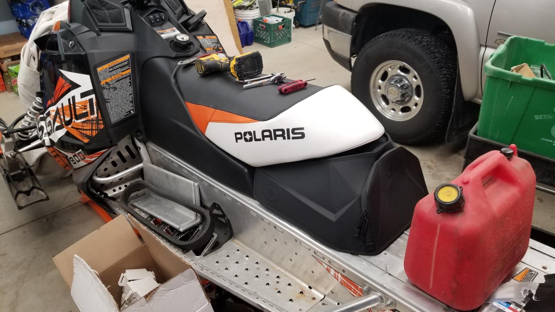 Polaris Snowmobile Lock & Ride Tunnel Bag - 2882788 customer photo 1