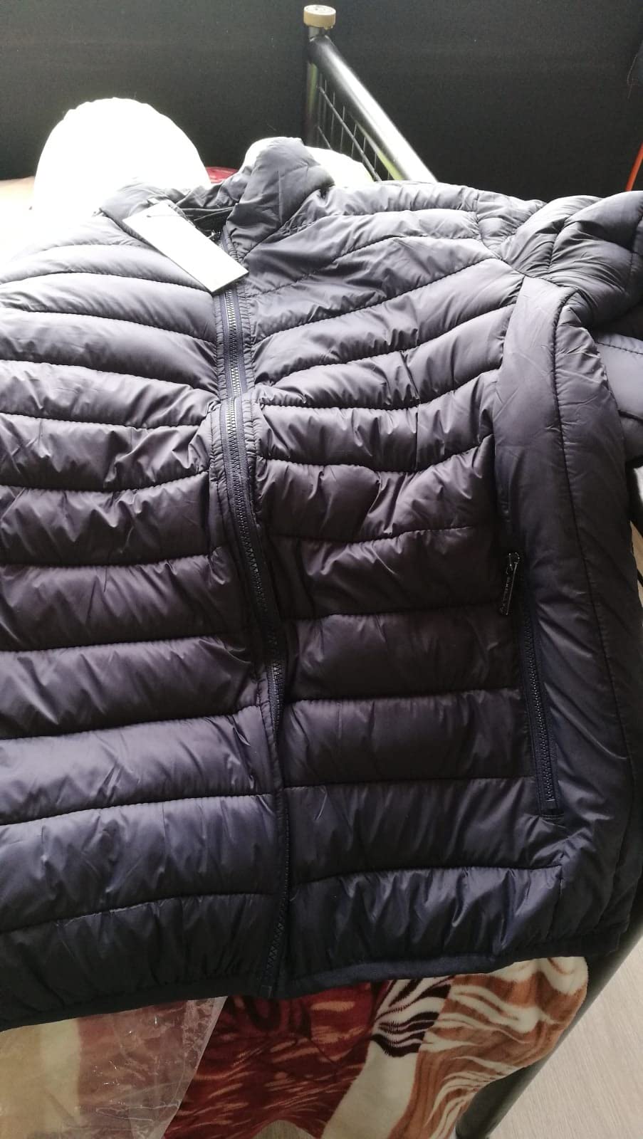 Alpine Swiss Niko Mens Puffer Jacket Down Alternate Insulated Coat Packable Water-Resistant Windproof Outerwear Zip Pockets customer photo 1