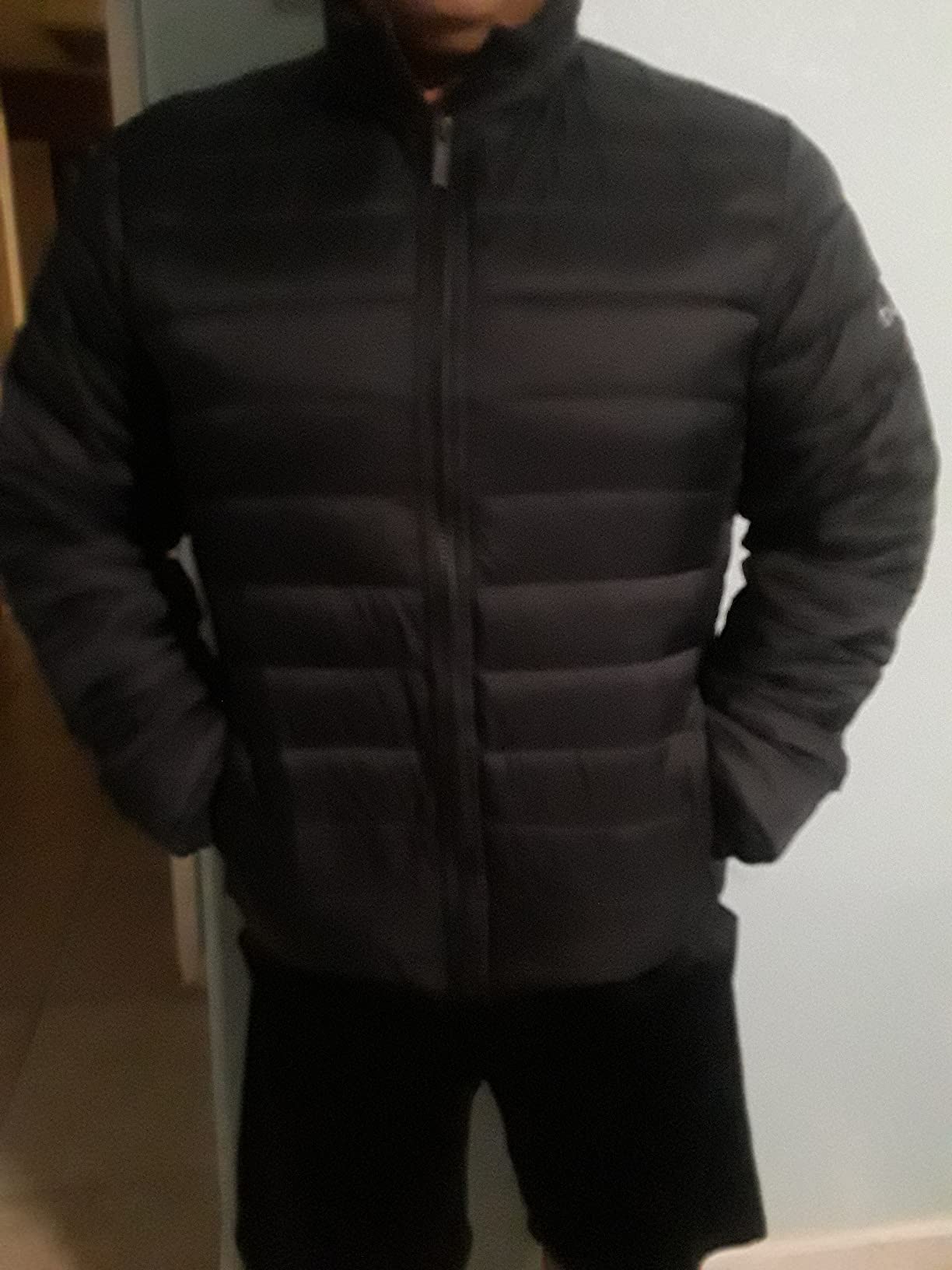 Alpine Swiss Niko Mens Puffer Jacket Down Alternate Insulated Coat Packable Water-Resistant Windproof Outerwear Zip Pockets customer photo 2