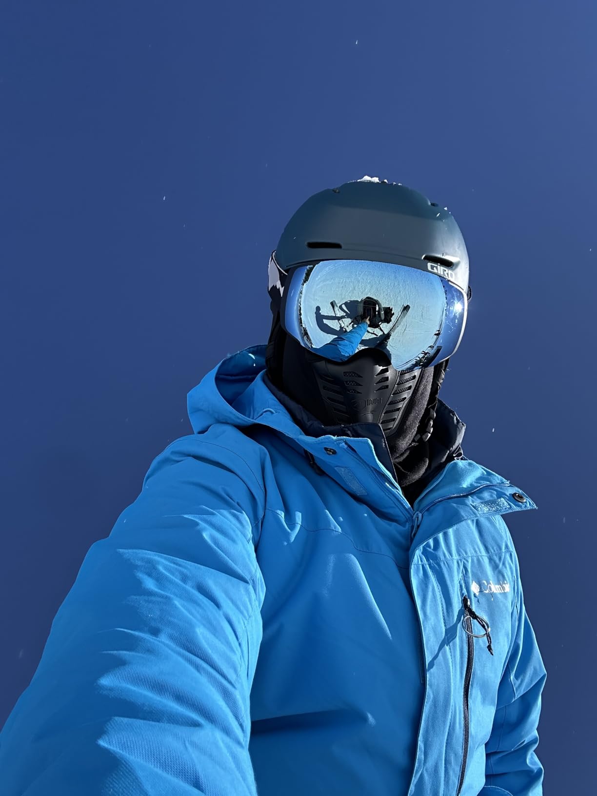 Tough Headwear Balaclava Ski Mask - Fleece Winter Face Mask - Helmet-Fit Skiing Accessories - Breathable No-Fog Balaclava customer photo 1