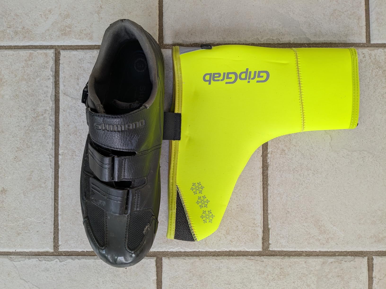 GripGrab Arctic Waterproof Deep Winter Road Bike Overshoes Warm Thermal Fleece Lined Cold Weather Cycling Shoe Covers customer photo 1