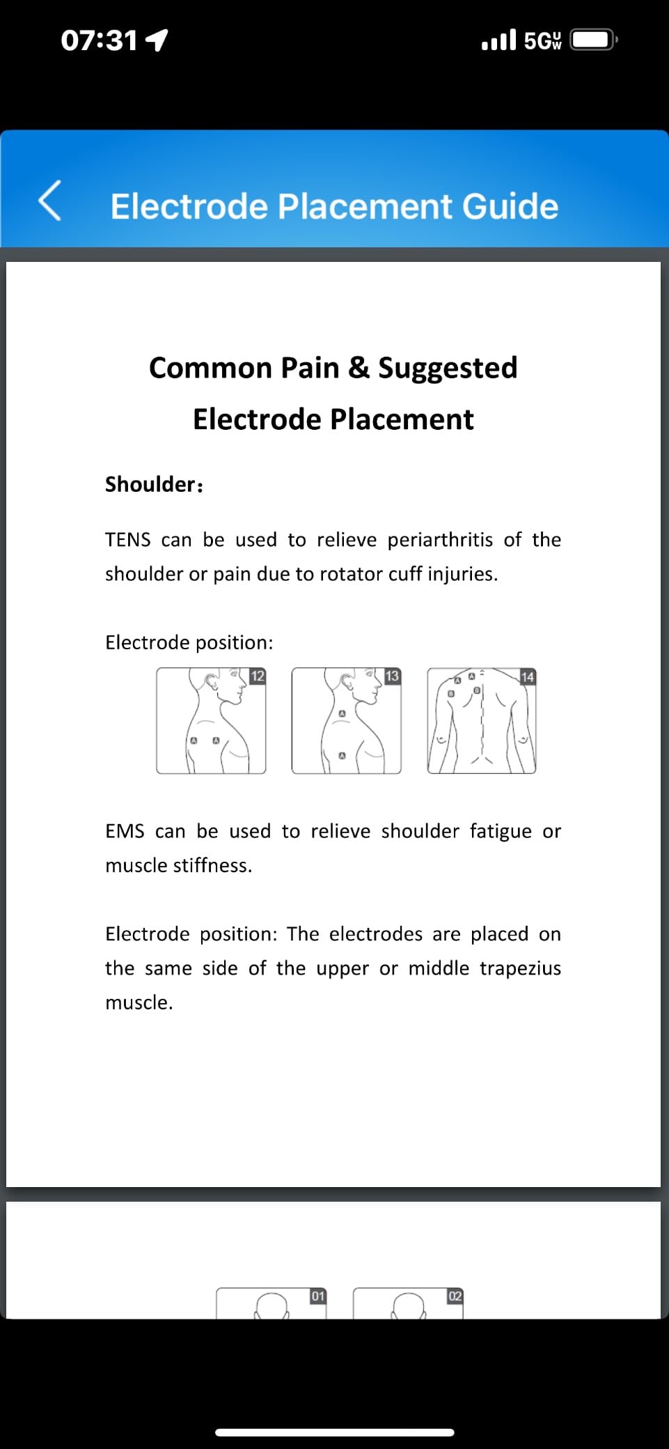 AccuRelief Wireless TENS Unit and EMS Muscle Stimulator - Includes Pulse Massager - Pain Relief Device with Remote and Mobile App, TENS Machine, TENS Device customer photo 1