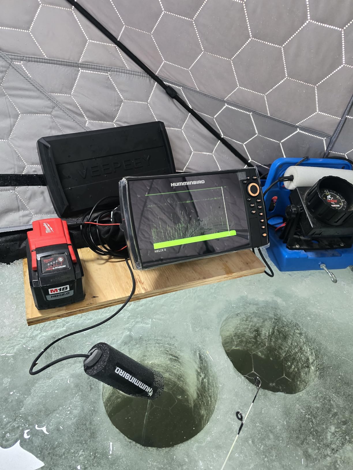 Humminbird ICE Transducer with Dual Spectrum CHIRP Sonar - XI 9 1521 customer photo 1