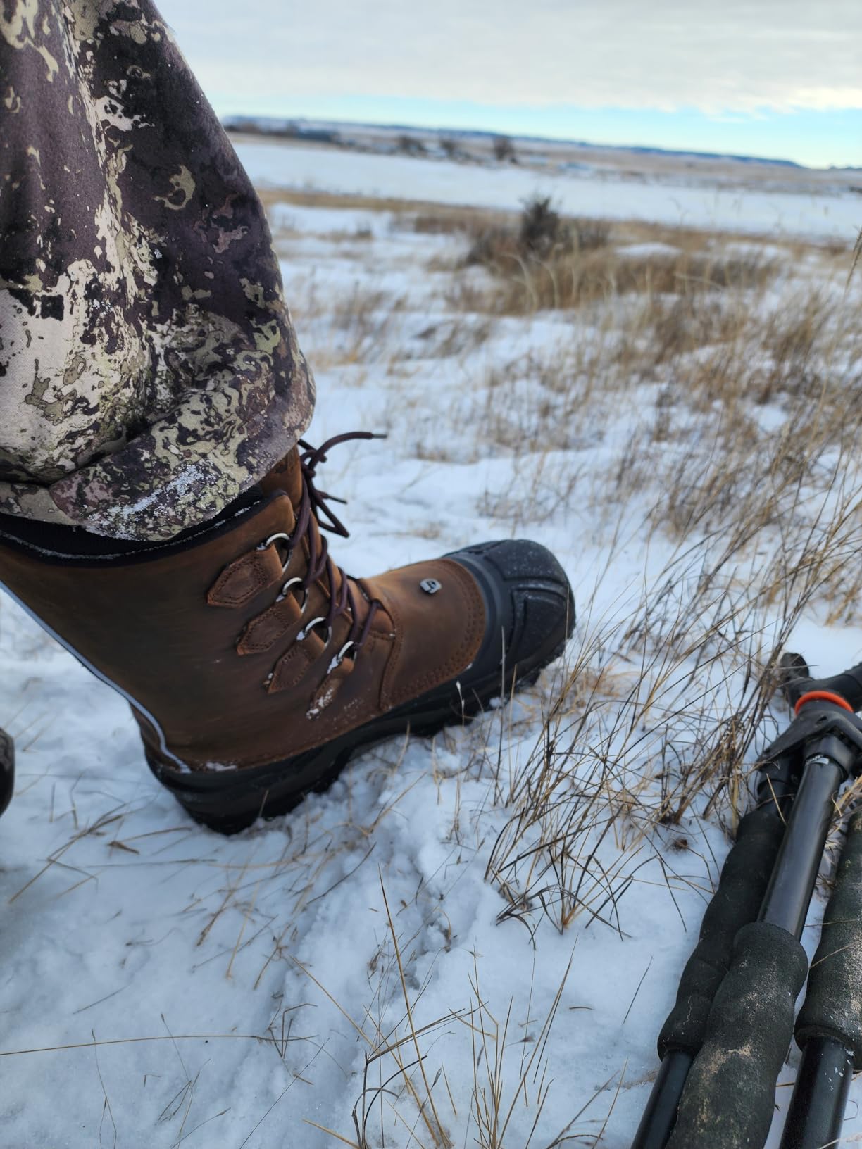 Dryshod Arctic Storm Winter Boot | Mid-Calf Height |Black/Grey | Waterproof | Extreme Cold |ARS-MM-BK customer photo 1
