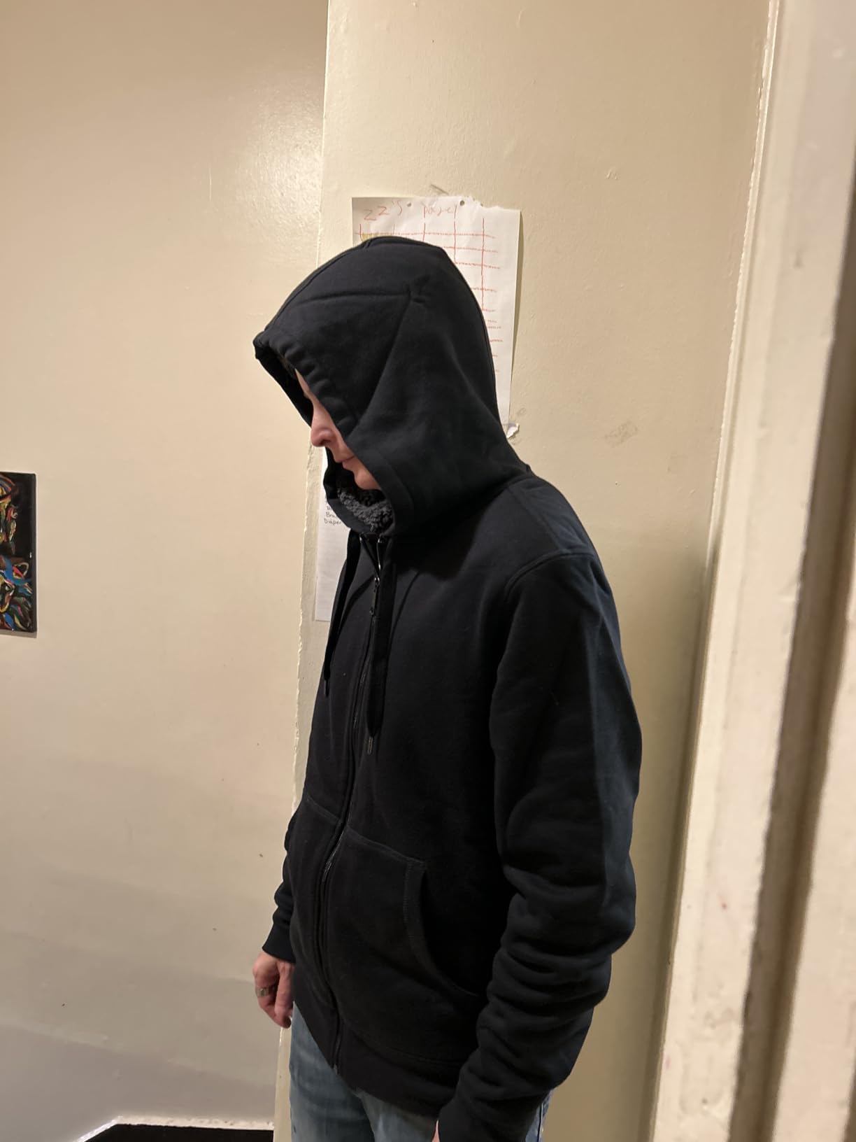 Amazon Essentials Men's Sherpa-Lined Full-Zip Fleece Hoodie Sweatshirt customer photo 1