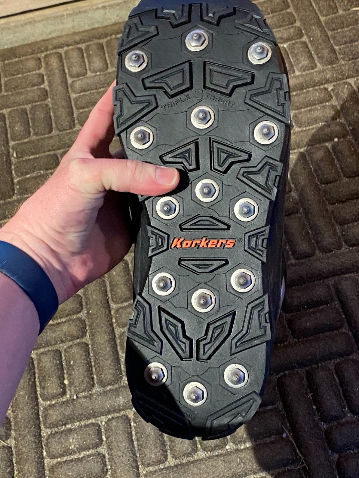 OmniTrax 3.0 Fishing Sole - Triple Threat with Carbide Spikes customer photo 2