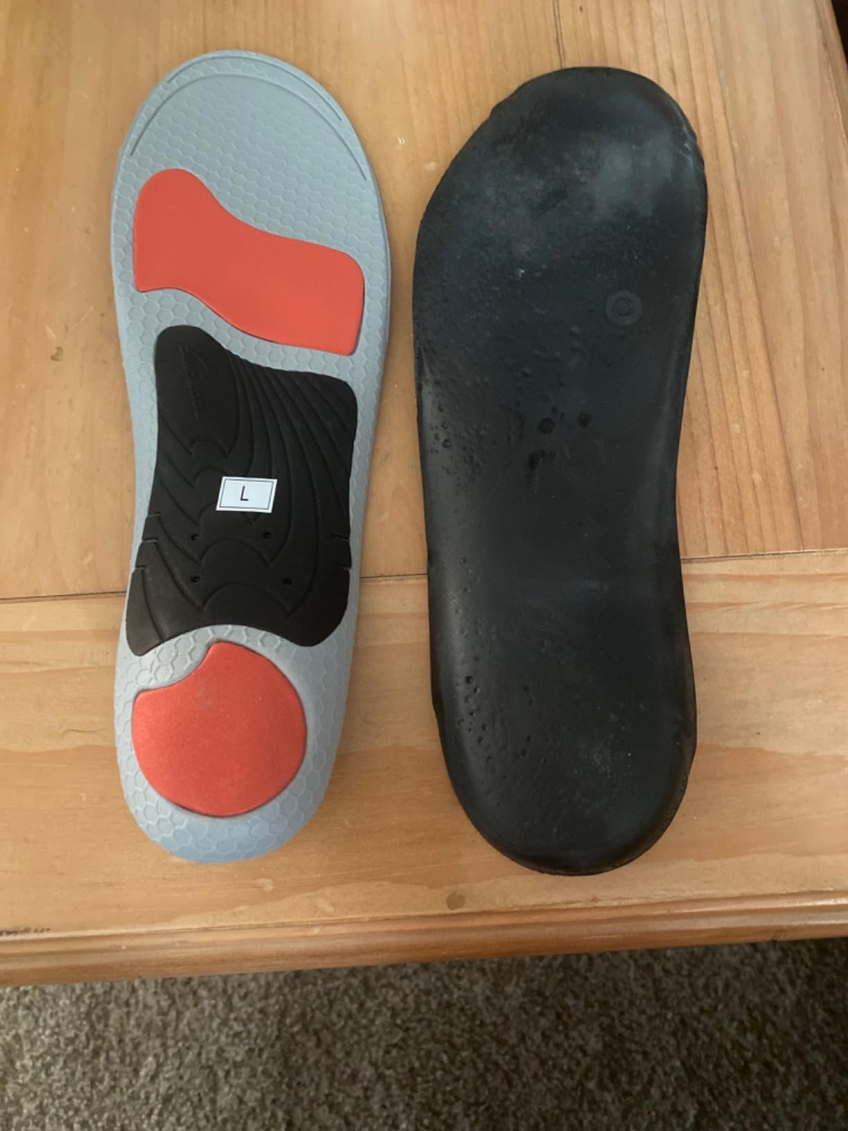 CURREX EdgePro Thermo Regulating Ski Boot Insoles for Snowboarding, Skiing, & Winter Sports - Ski Boot Inserts with Shock Absorbing Cushioning - for Men & Women - High Arch, Large customer photo 1