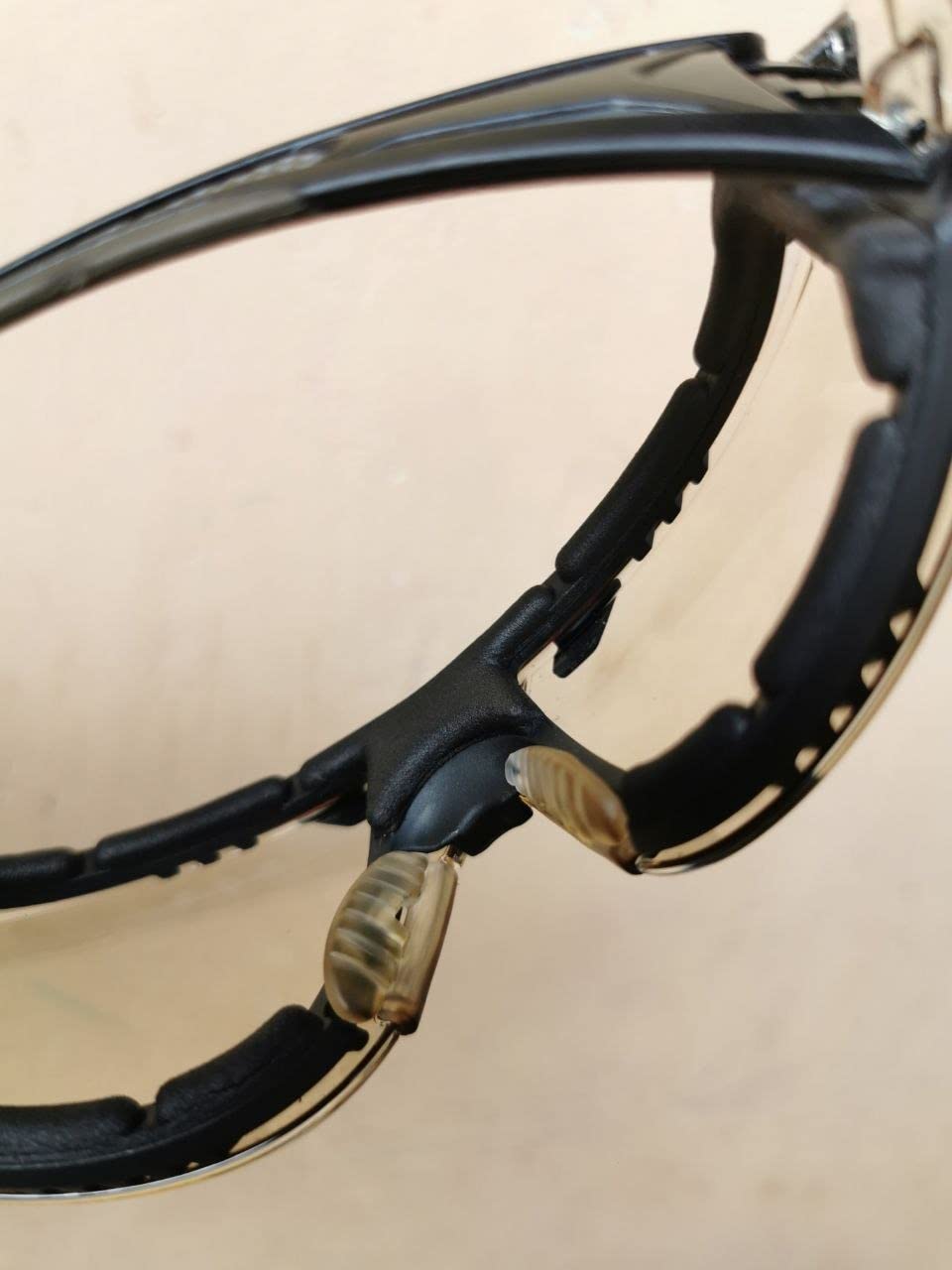 Pyramex Endeavor Plus Safety Glass Black/Gray Frame With Foam Padding Clear H2MAX Anti-fog Lens customer photo 1