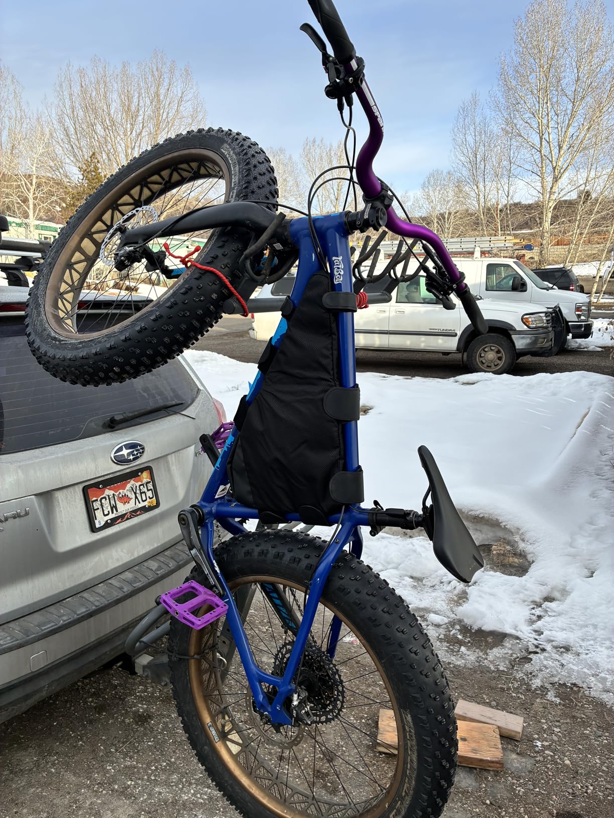 Trail Mountain Bike Full Frame Bag | Bicycle Touring, Bikepacking, Commuting Pack | Trail/Mountain Small, Medium, Large customer photo 1