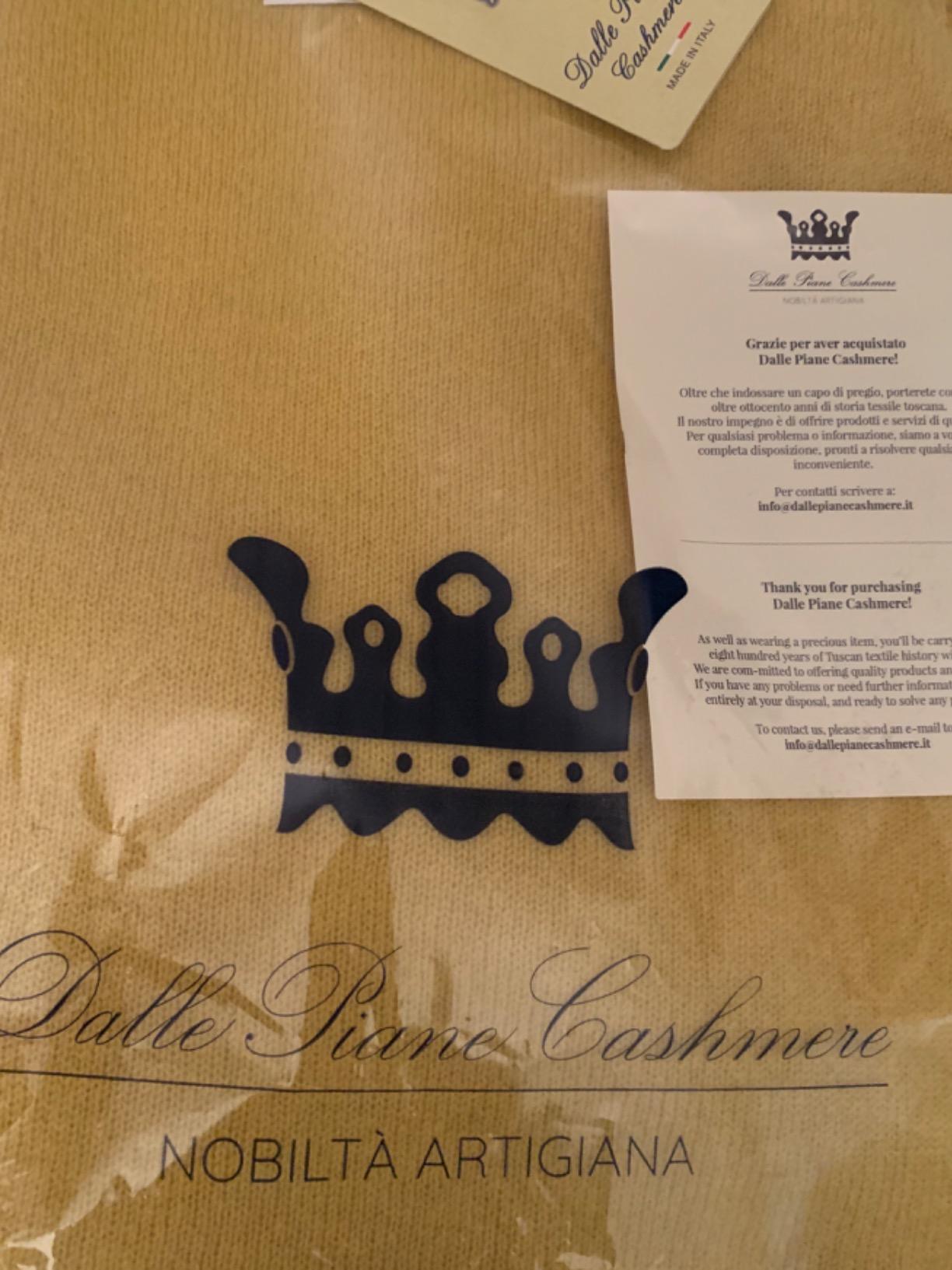 Dalle Piane Cashmere Women's 100% Cashmere Stole - Wedding Wrap and Evening Shawl - Made in Italy - 24 x 81 in customer photo 2
