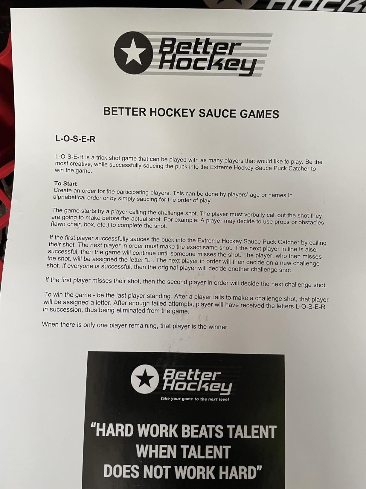 Better Hockey Extreme Hockey Puck Catcher - Premium Mini Net for Passing & Shooting Practice - Spring-Loaded, Collapsible, Heavy-Duty Design - Holds Up to 40 Pucks customer photo 1