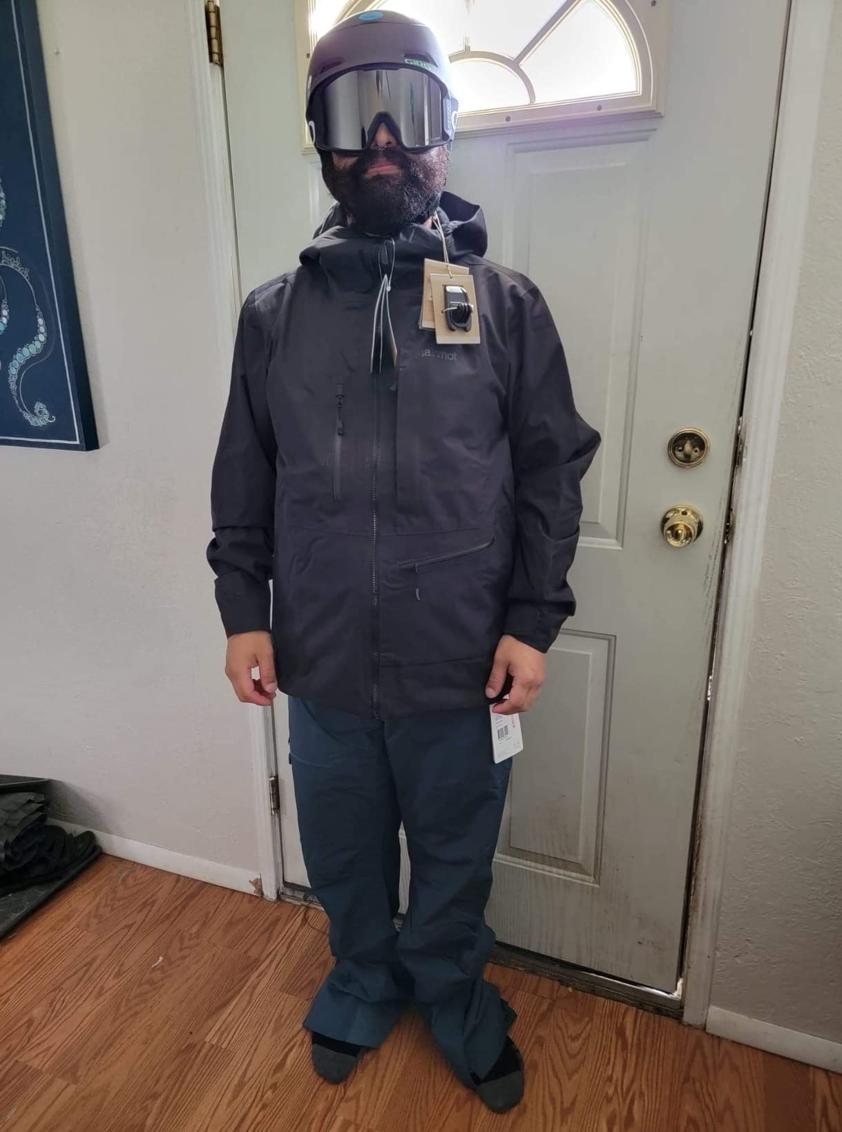Oakley Line Miner Snow Goggle (Matte Black Frame/Prizm Black Iridium Lens) with Large Goggle Soft Case customer photo 1
