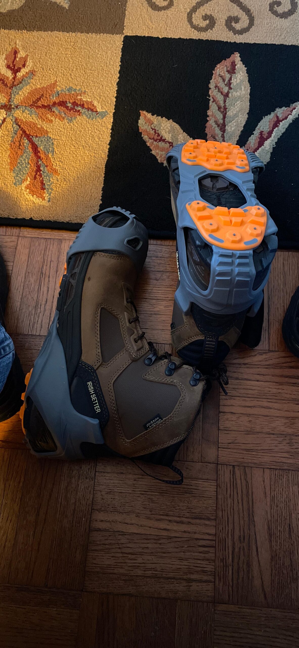 Low-Pro Ice Cleat, Heavy-Duty Industrial Grade Traction Aid for Walking on Snow and Ice (1 Pair) customer photo 2