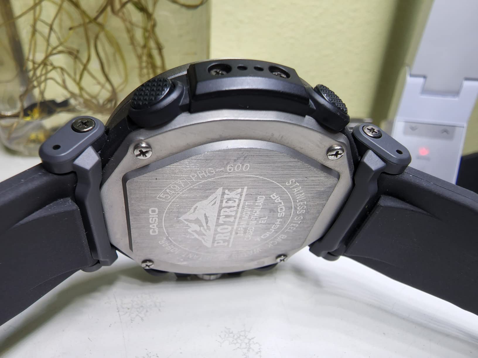 Casio Pro Trek PRG600 Series, 100M WR, Compass/Alt/Baro-Thermo, Tough Solar Power/Atomic Timekeeping customer photo 2
