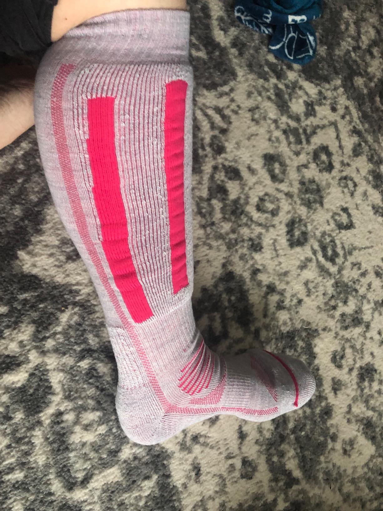 DANISH ENDURANCE Merino Wool Thermal Ski Socks, Shin Padding, Warm, for Men & Women 1 & 2Pack customer photo 2