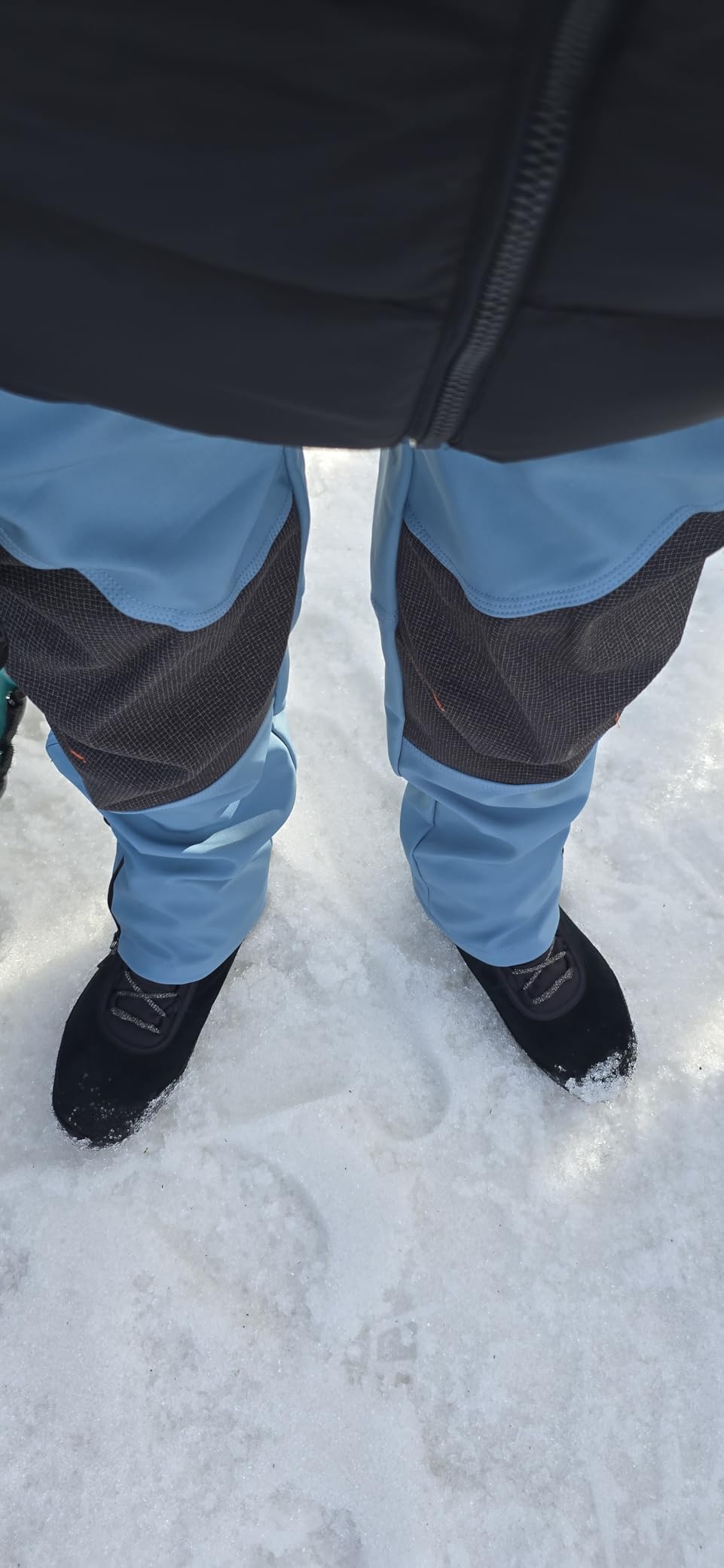 TBMPOY Men's Snow Ski Waterproof Softshell Snowboard Pants Outdoor Hiking Fleece Lined customer photo 1
