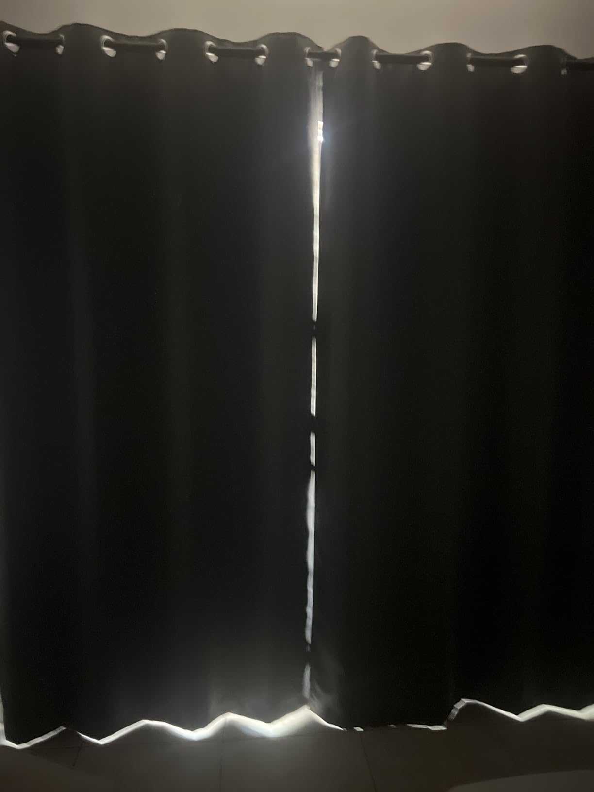 Yakamok 100% Blackout Curtains 84 Inches Long, 2 Thick Layers Heat and Full Light Blocking Soft Thermal Insulated Drapes for Bedroom (52