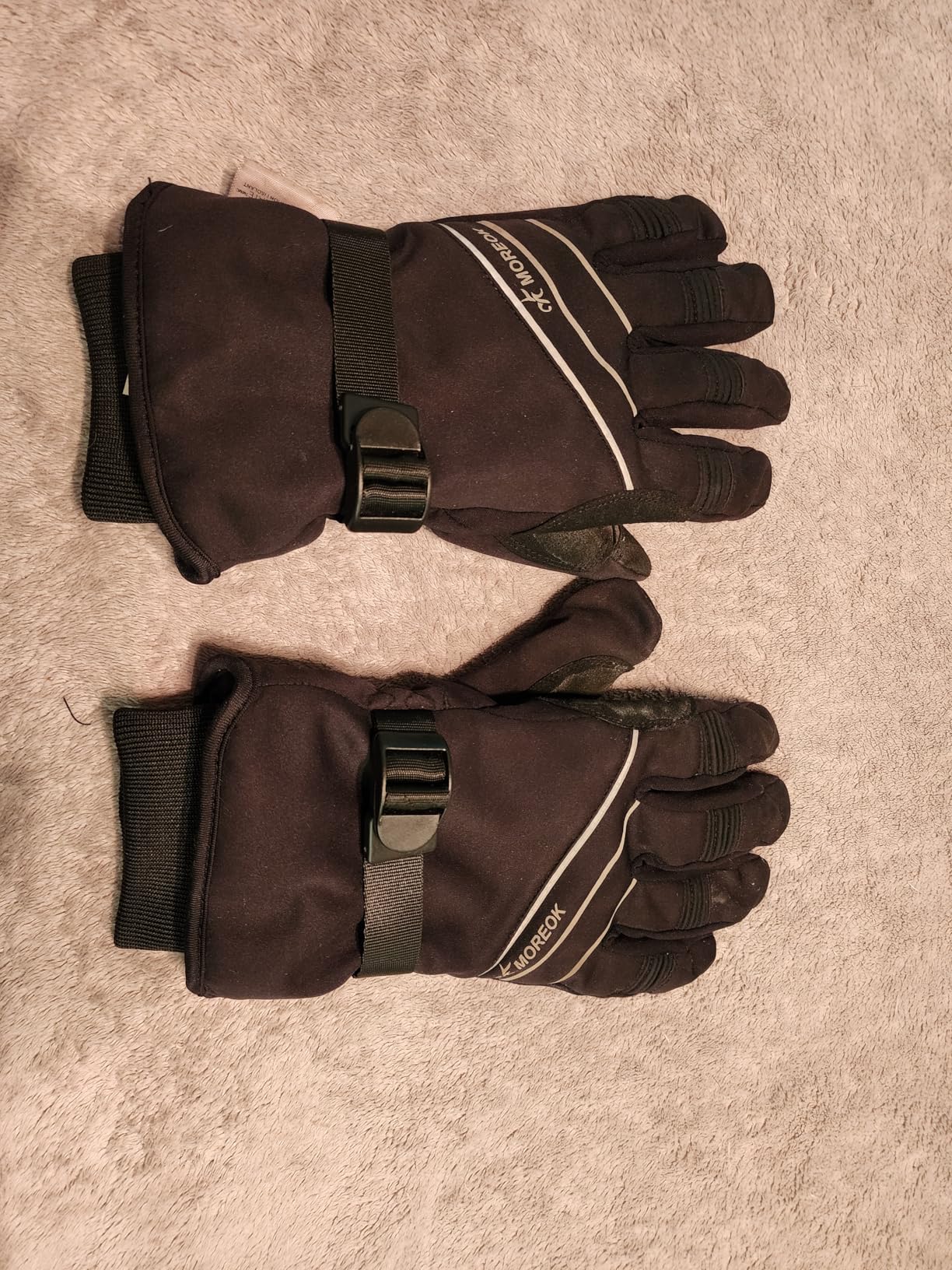 Waterproof & Windproof -30°F Winter Gloves for Men/Women, 3M Thinsulate Thermal Gloves Touch Screen Warm Gloves for Skiing,Cycling,Motorcycle,Running customer photo 2