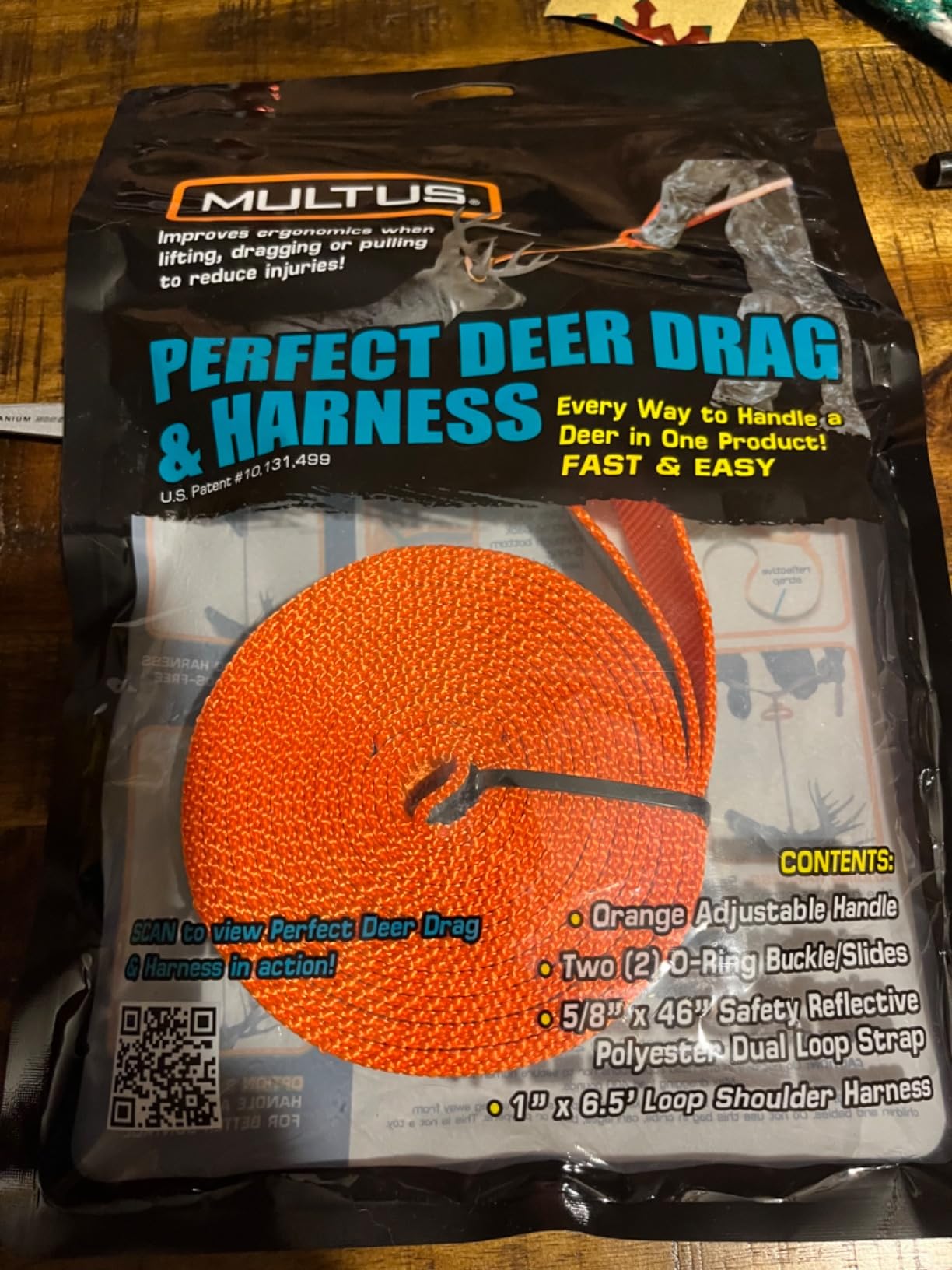 MULTUS Deer Drag & Harness; Every Way to Drag a Deer in ONE Product Fast & Easy! Hunting Gear customer photo 2