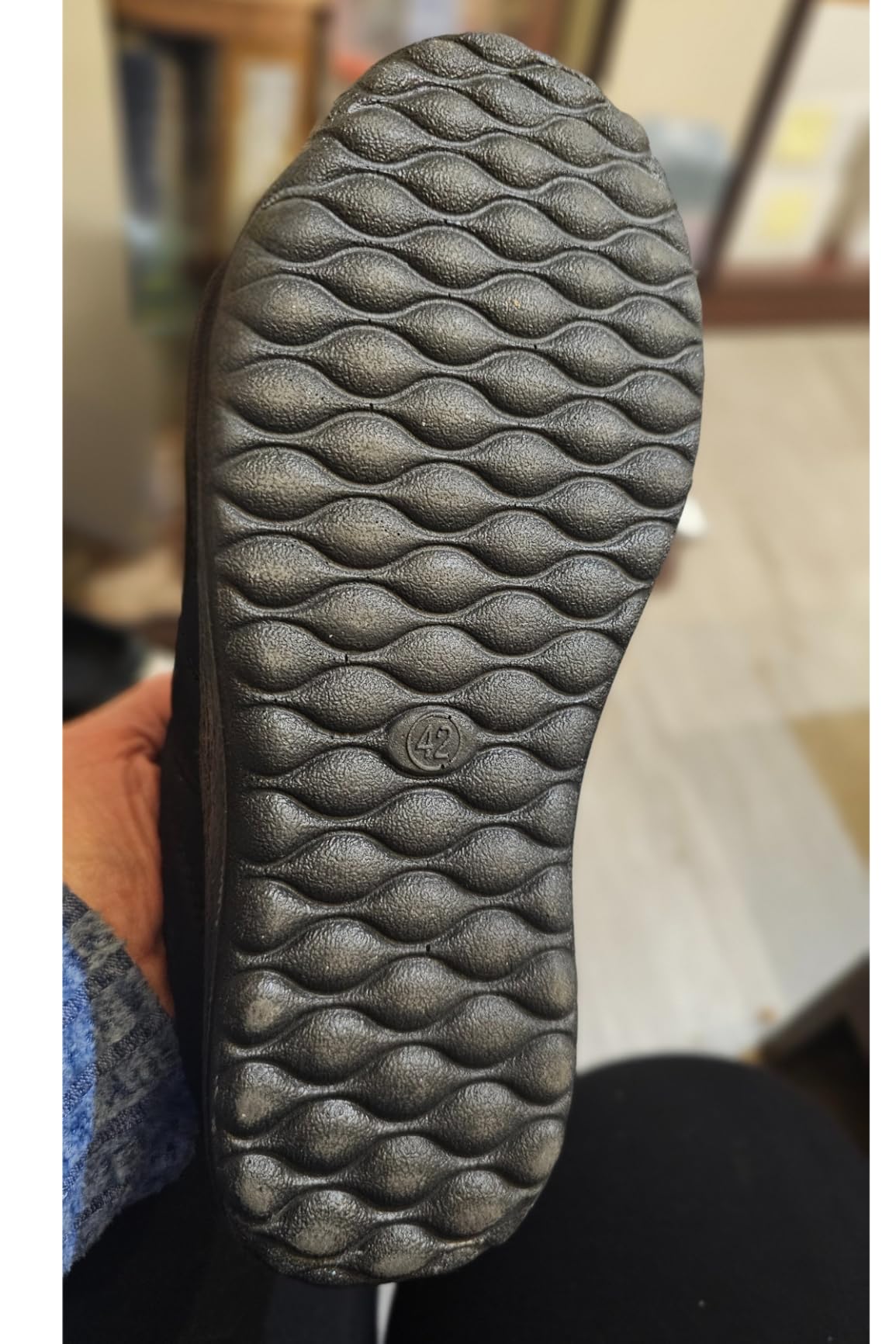 HARENCE Snow Boots for Women Winter Boot with Comfortable Warm Fur Lined Ankle Booties Outdoor Slip On Waterproof Short Boots customer photo 1