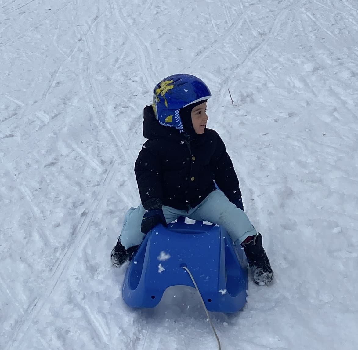 Toddler and Kids Ski Helmet Snowboarding Helmet with Goggles for Snow Activity customer photo 1