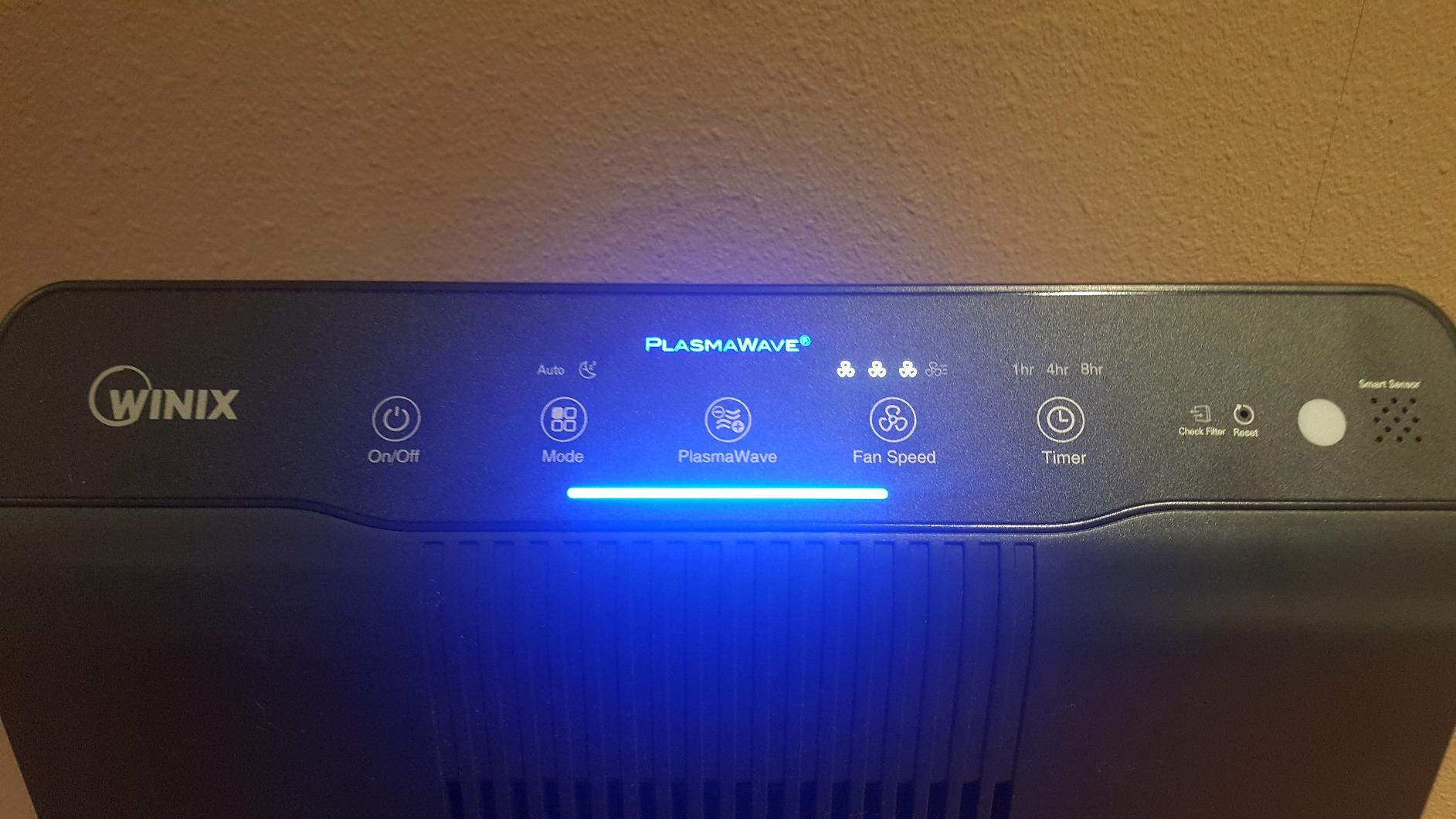 WINIX AM90 Air Purifier for Home Large Room Up to 1740 Ft² in 1 Hr With Air Quality Monitor, True HEPA, Carbon Filter and Auto Mode, Captures Pet Allergies, Smoke, Dust customer photo 2