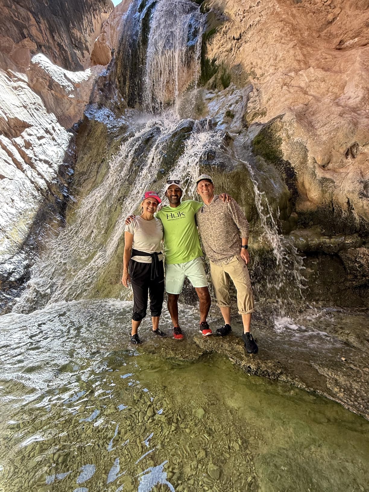 Women's Hiking Pants Quick Dry Lightweight Water Resistant Elastic Waist Cargo Pants for All Seasons customer photo 2