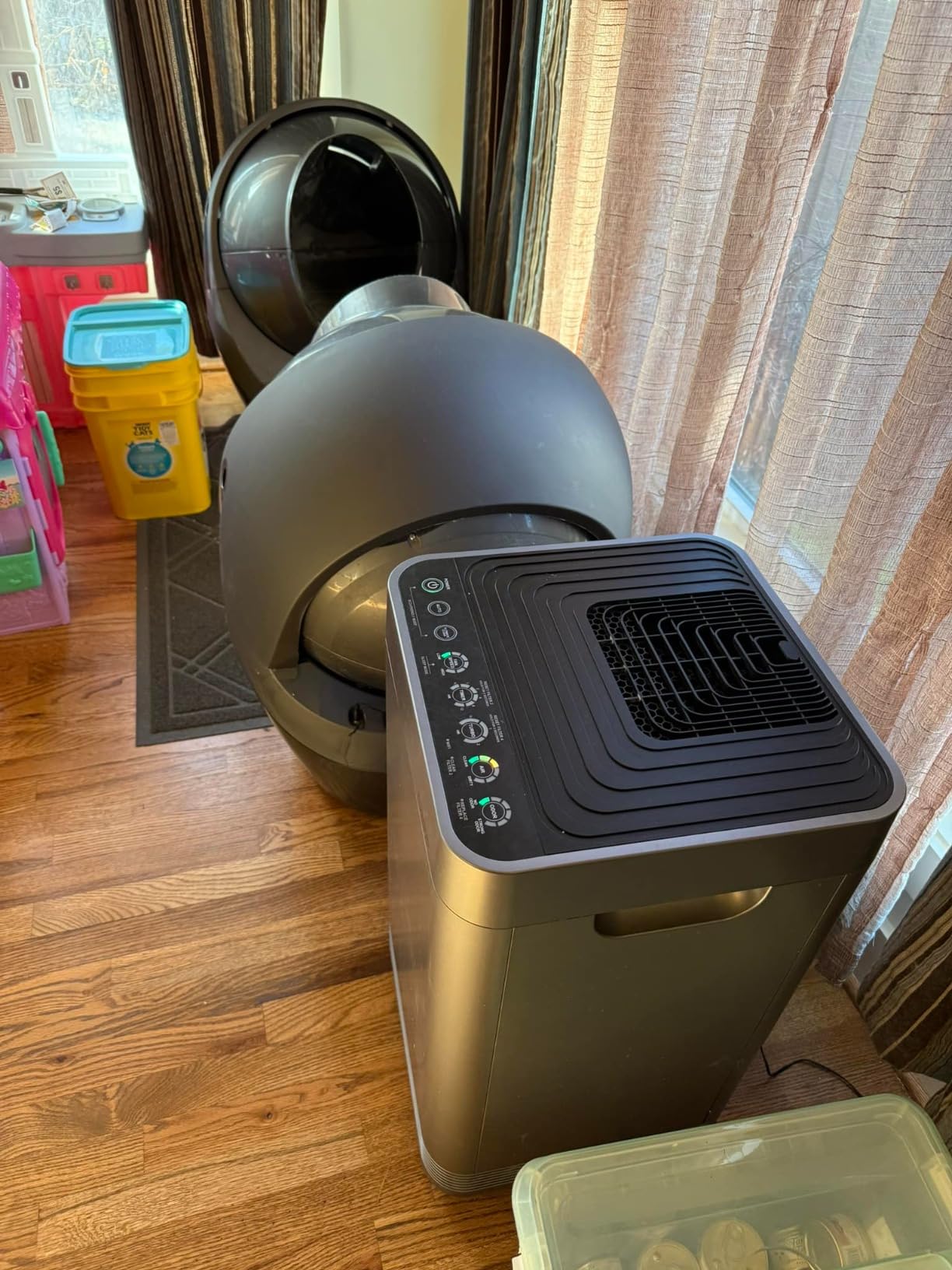 Nuwave Whole House Air Purifiers, Oxypure Smart Air Purifier with 5 Stage Tower Structure Air Filter, Air Quality & Odor Sensors, Sleep Mode for Bedroom, Remove 99.99% of Dust, Smoke, Pollen, Allergen customer photo 2